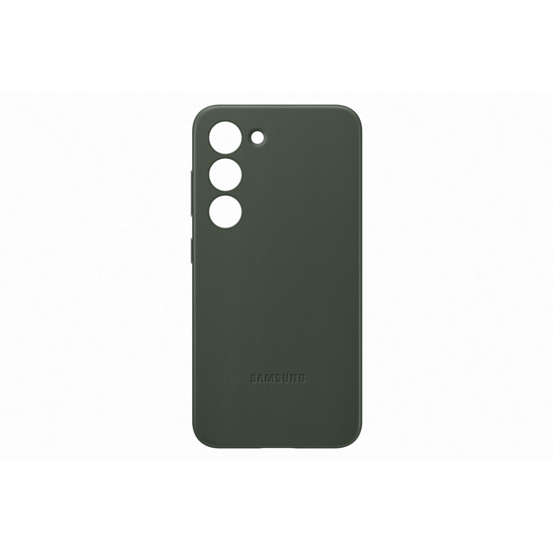 Coque SAMSUNG S23 cuir Vert