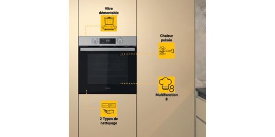 Four encastrable WHIRLPOOL OMR58RR1X