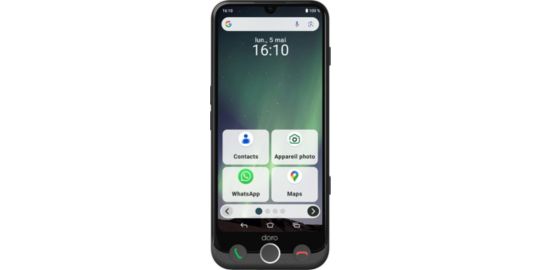 Smartphone DORO Aurora A30 4G+ Etui + Protège écran