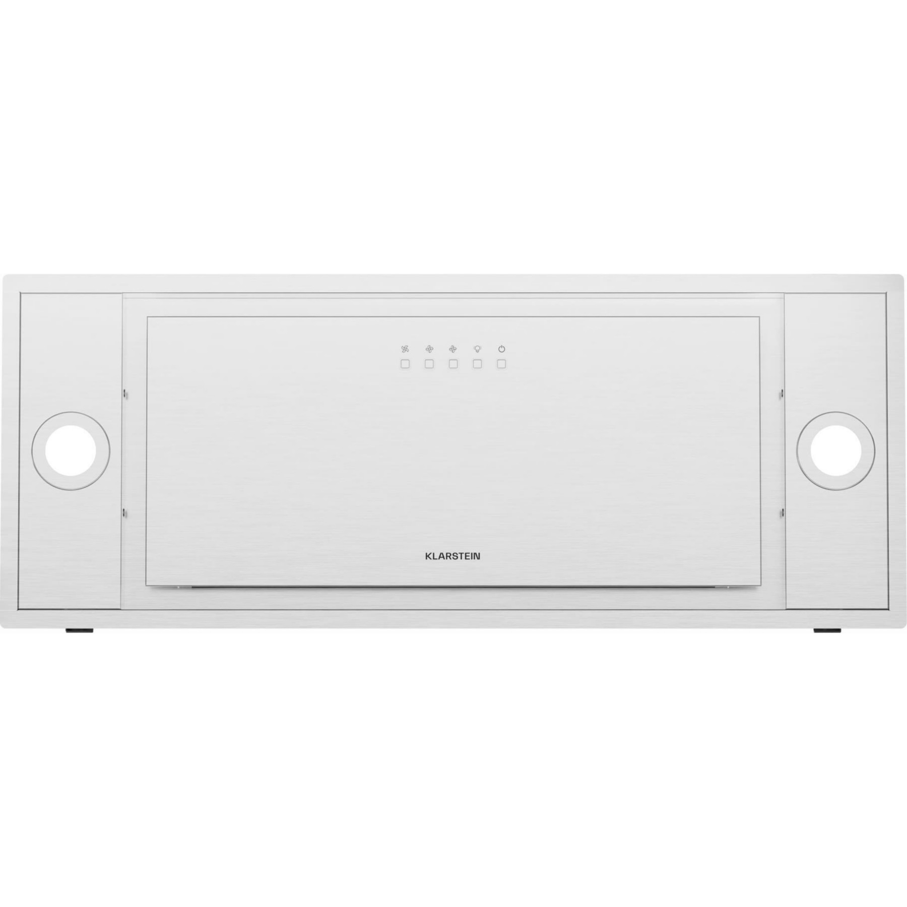 Hotte encastrable KLARSTEIN TurboMax 380 m³/h A+ 3 vitesses LED Inox