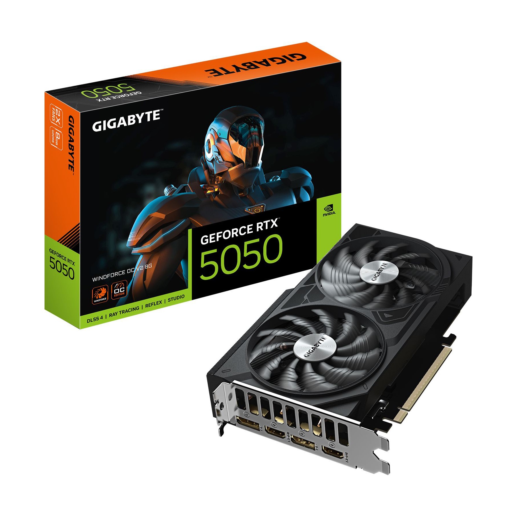 Carte graphique GIGABYTE Gigabyte GeForce RTX 5050 WINDFORCE OC V