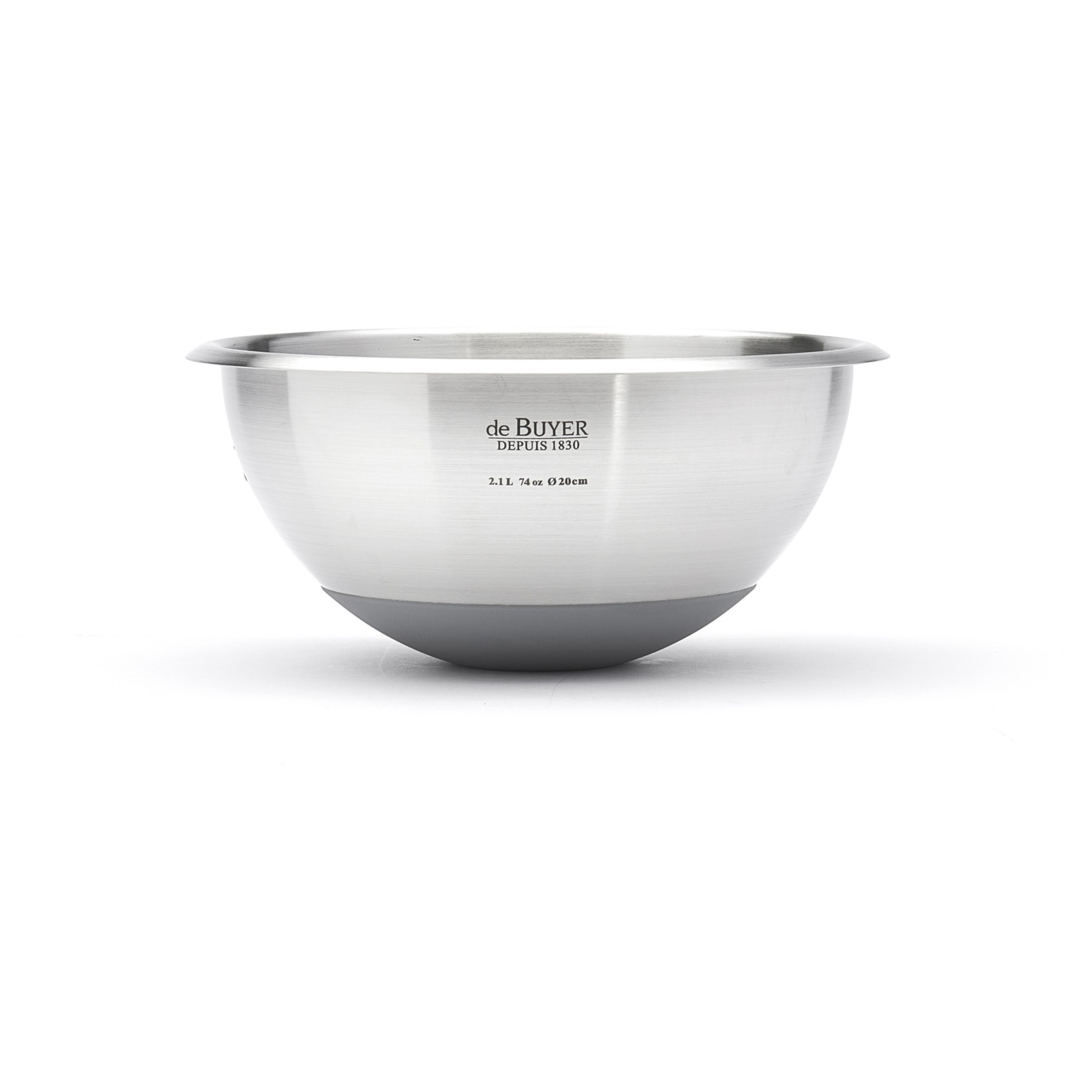 Saladier DE BUYER et fond silicone 24cm 3373.24