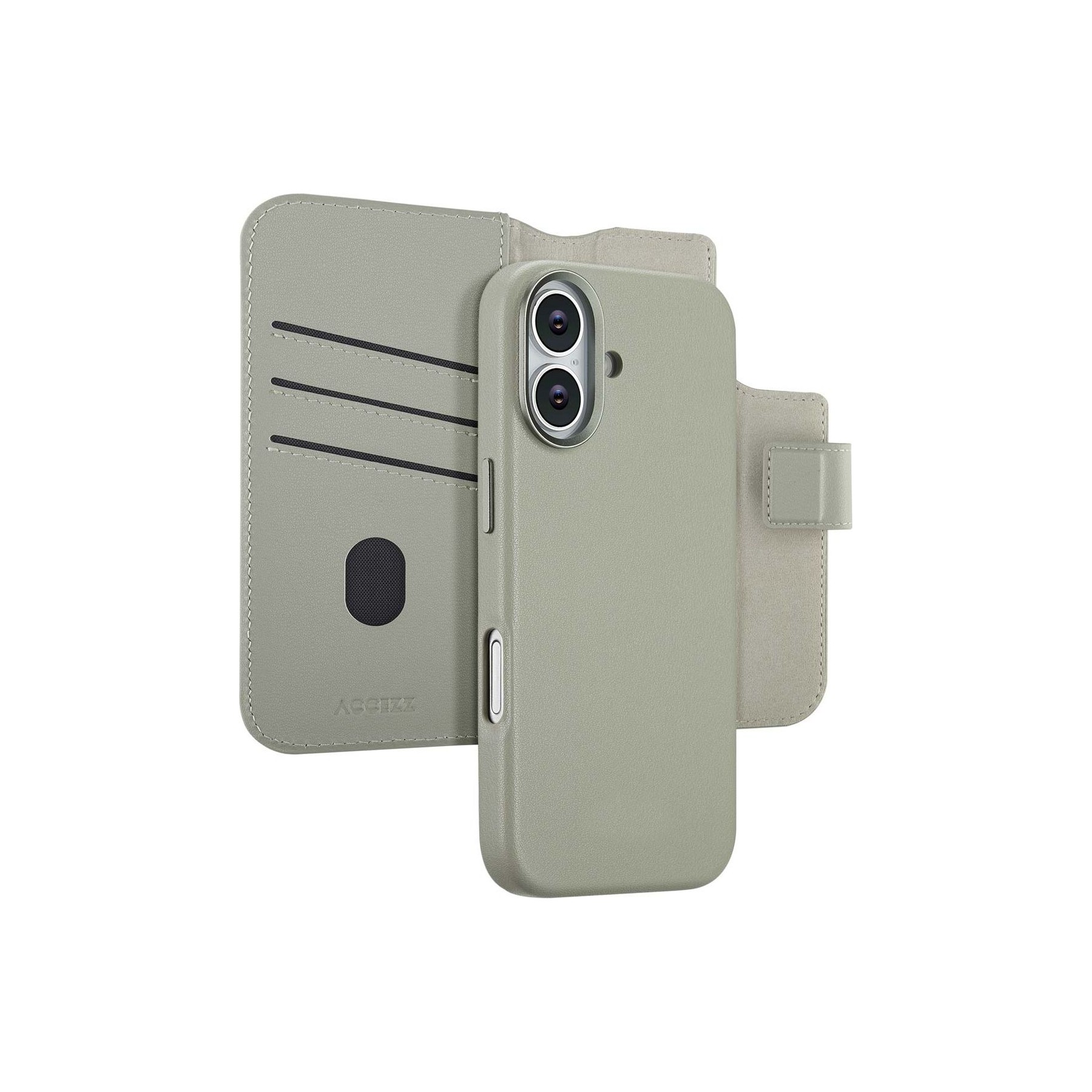 Coque étui ACCEZZ pour Apple iPhone 17 - Light Grey