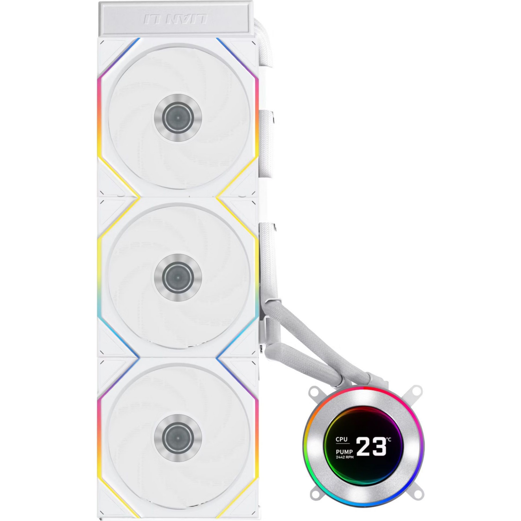 Kit de refroidissement LIAN LI HydroShift II LCD-C TL Wireless - 360 mm