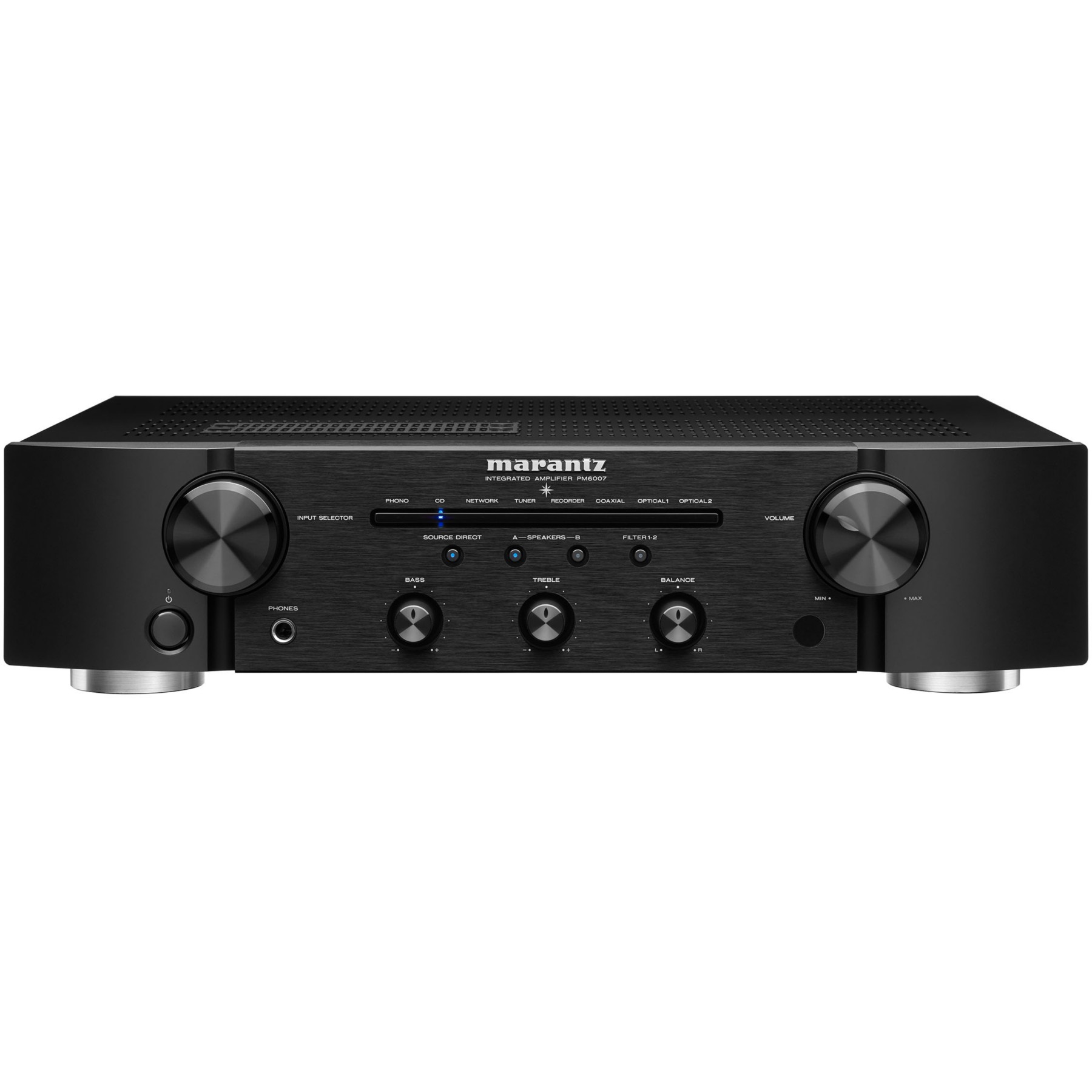 Amplificateur HiFi MARANTZ PM6007 Noir + Platine CD MARANTZ CD6007 Noir