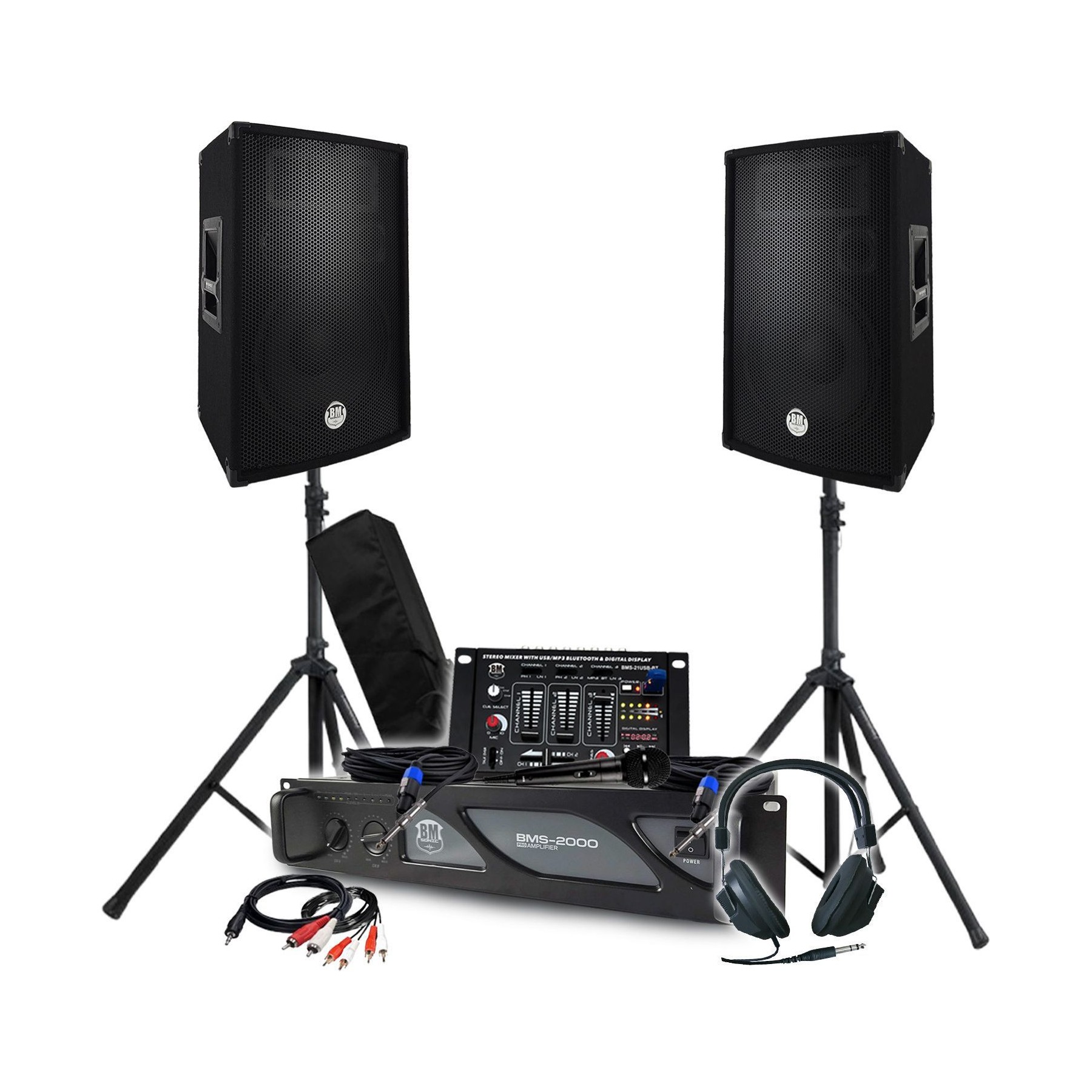 Pack sono BM SONIC Ampli 2000W + Table + Pieds