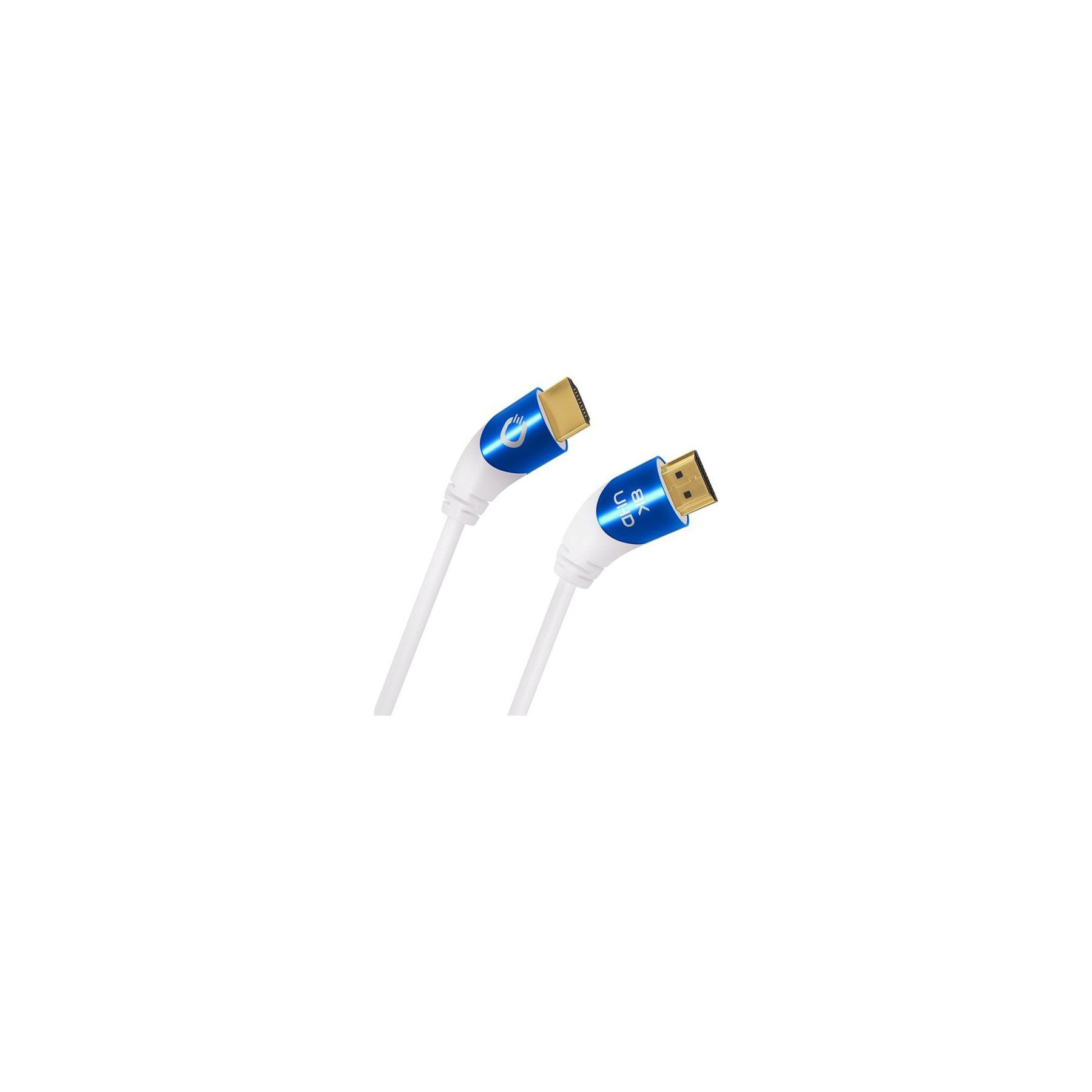 Câble HDMI OEHLBACH Shape Magic UHD 90 Blanc (3 m)