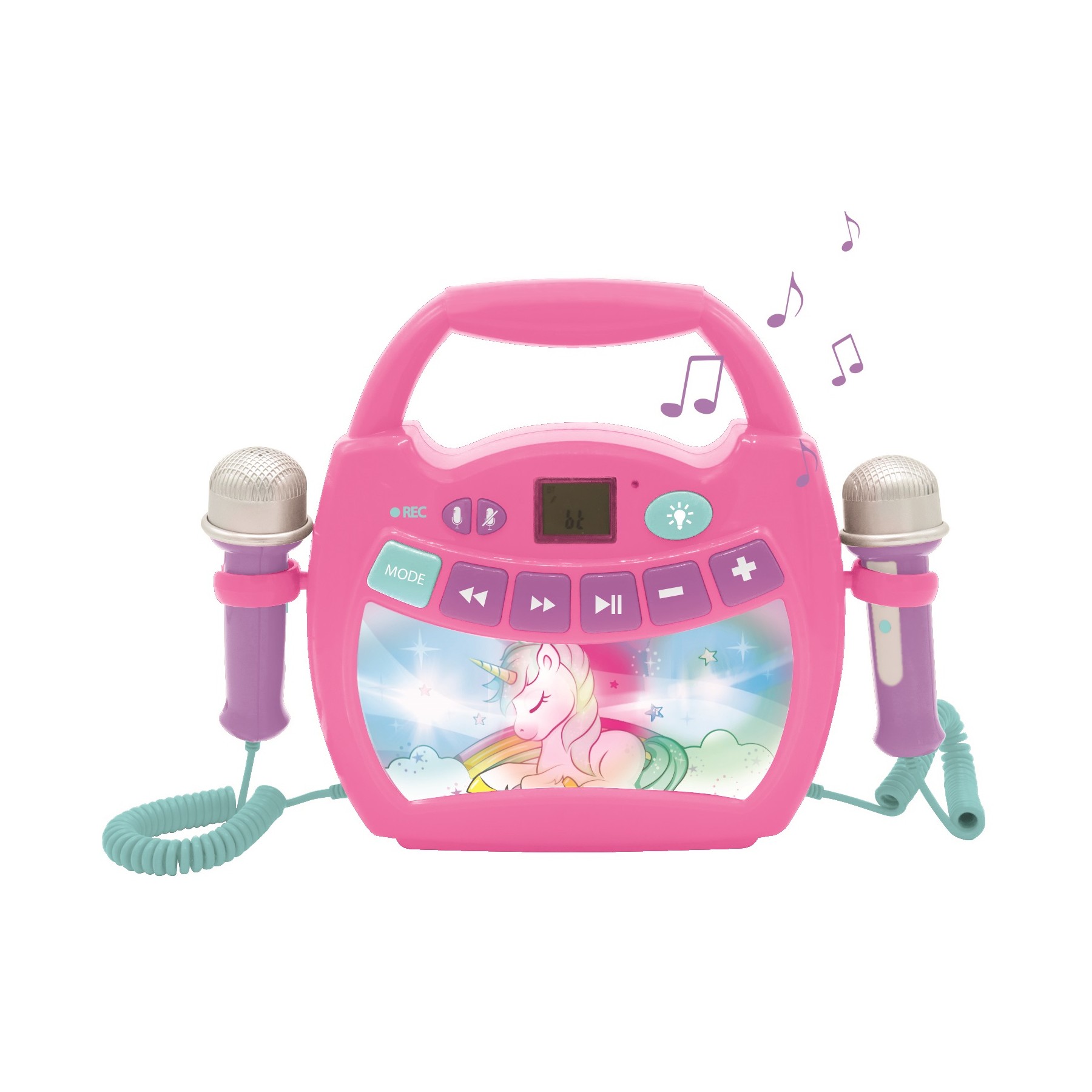 Karaoké LEXIBOOK Bluetooth Licorne
