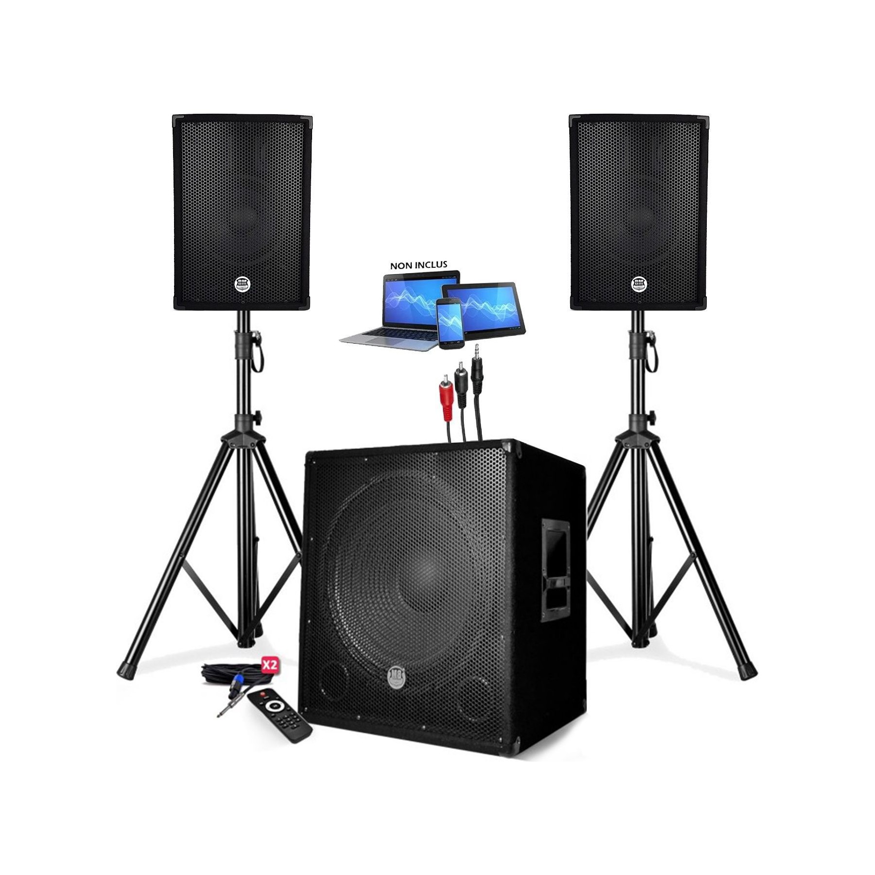 Pack sono BM SONIC PACK SONO ENCEINTE + CAISSON DE BASSES U