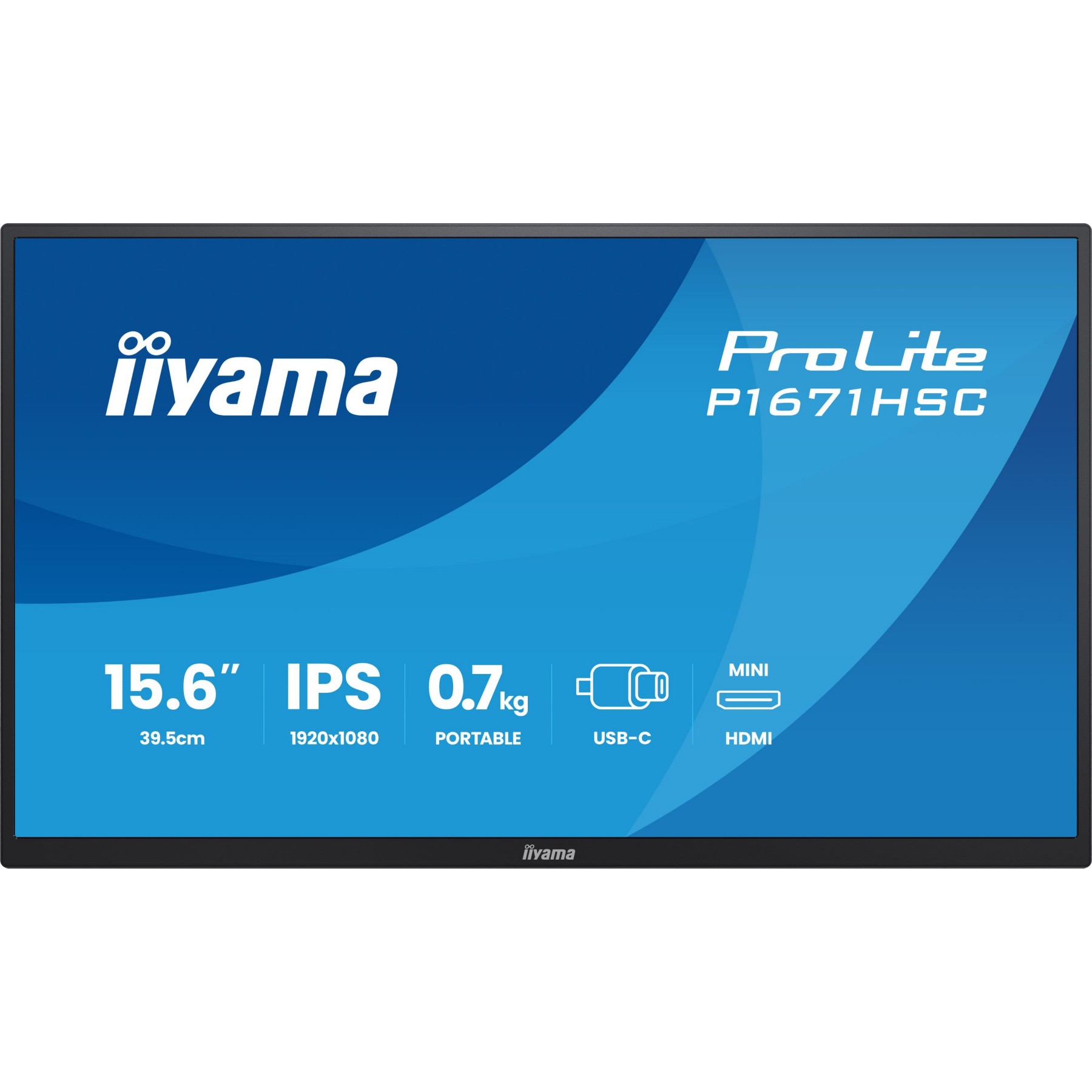 Ecran pc portable IIYAMA portable  16'' IPS