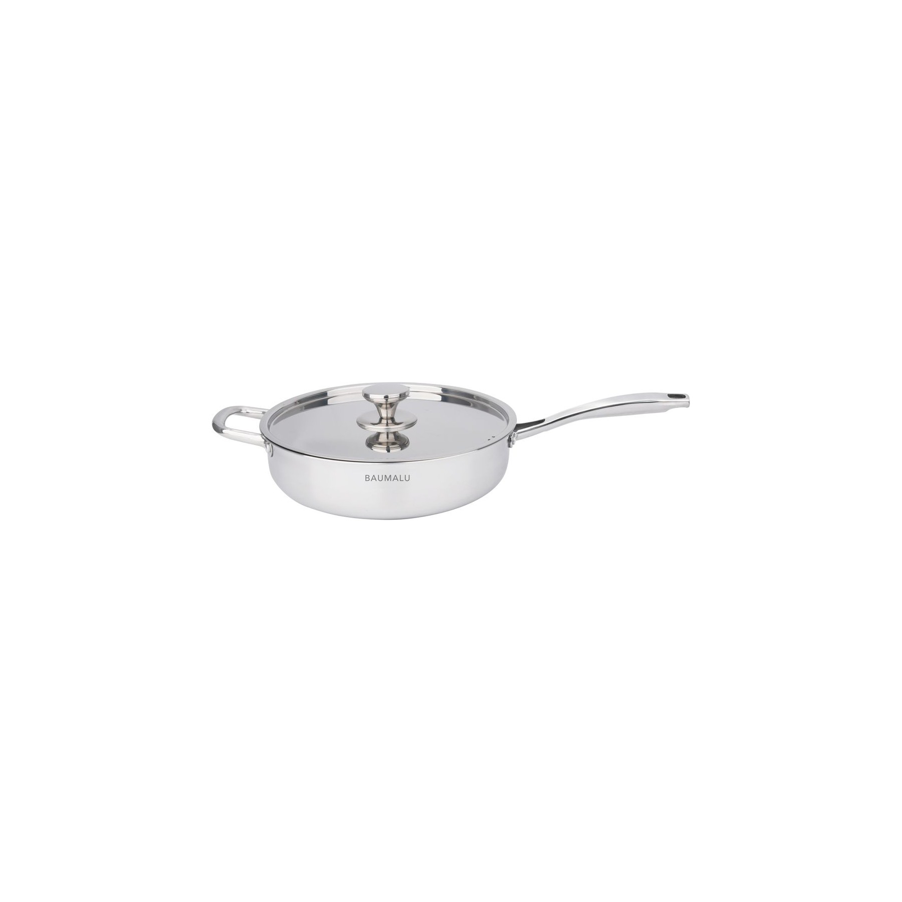 BAUMALU Sauteuse avec couvercle Tripli 28 cm