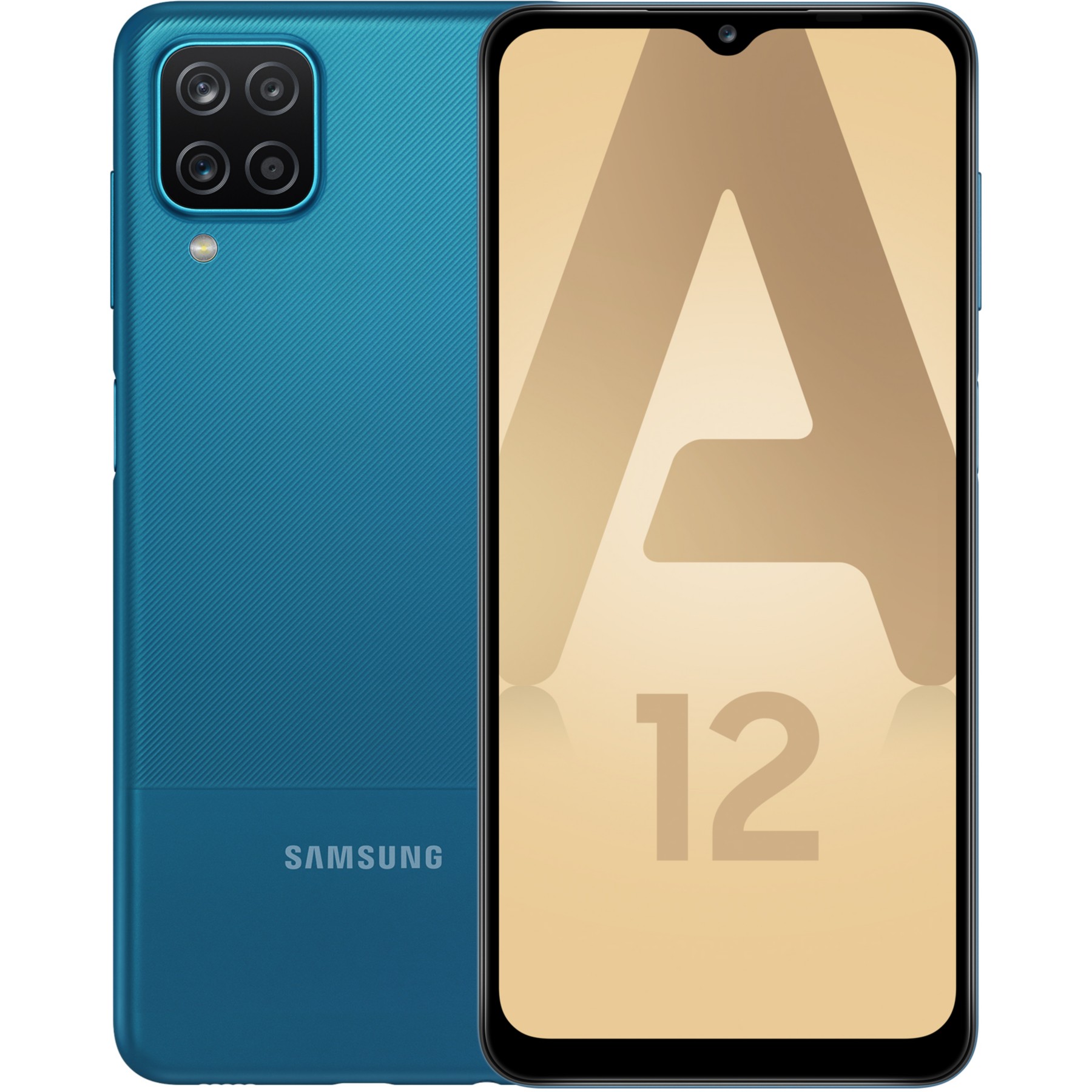 Smartphone SAMSUNG Galaxy A12 Bleu Reconditionné