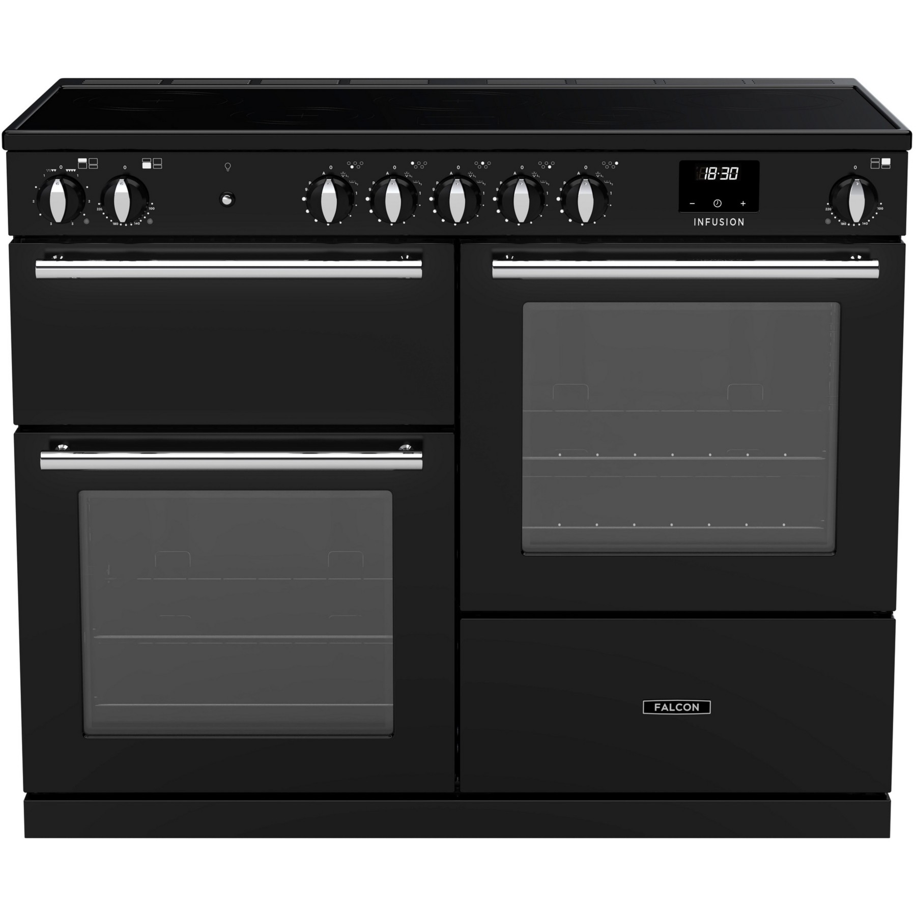 Piano de cuisson induction FALCON INFUSION NGC OC TAB IND 110 CM NOIR