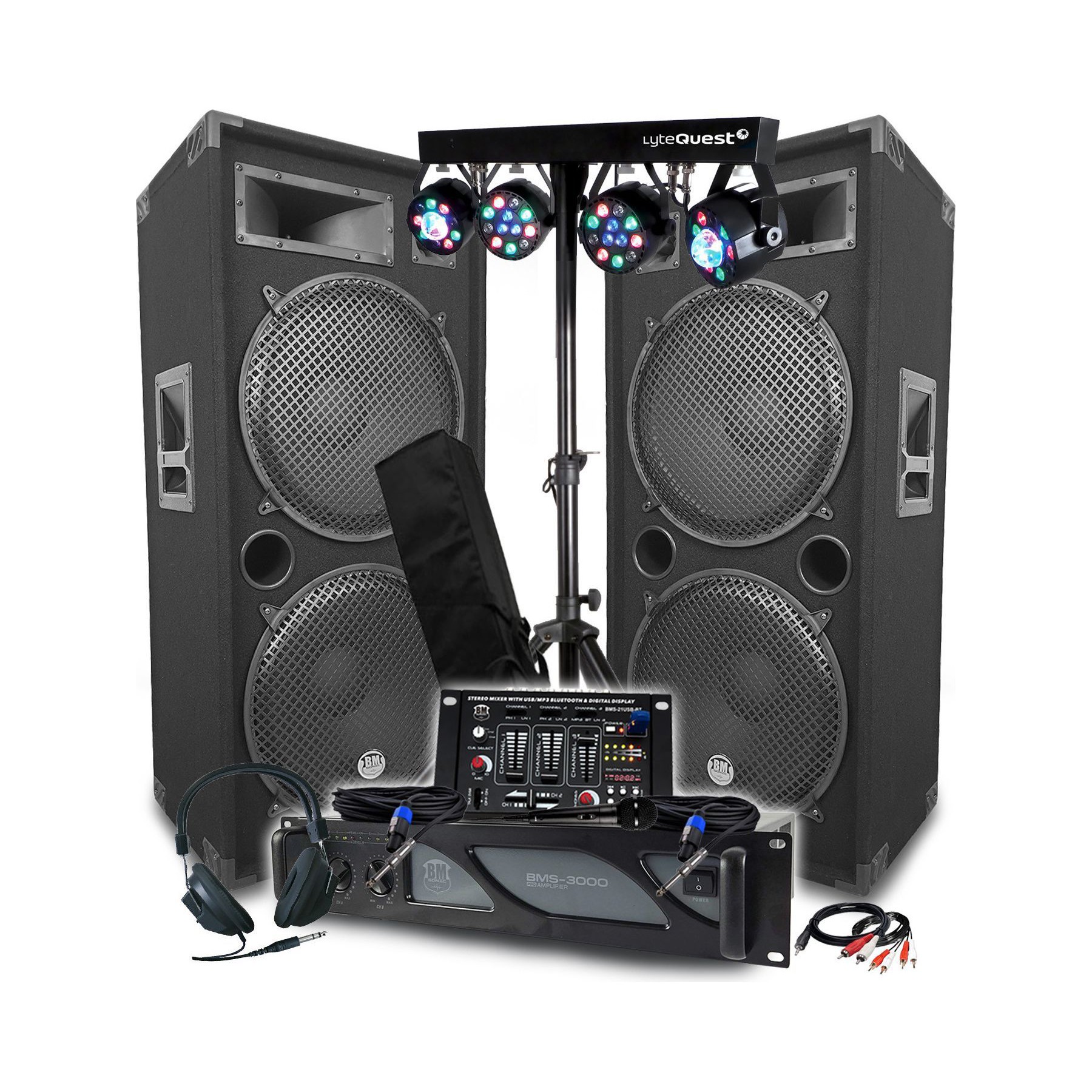 Pack sono BM SONIC Pack Sono BM SONIC Amplificateur 3000W,