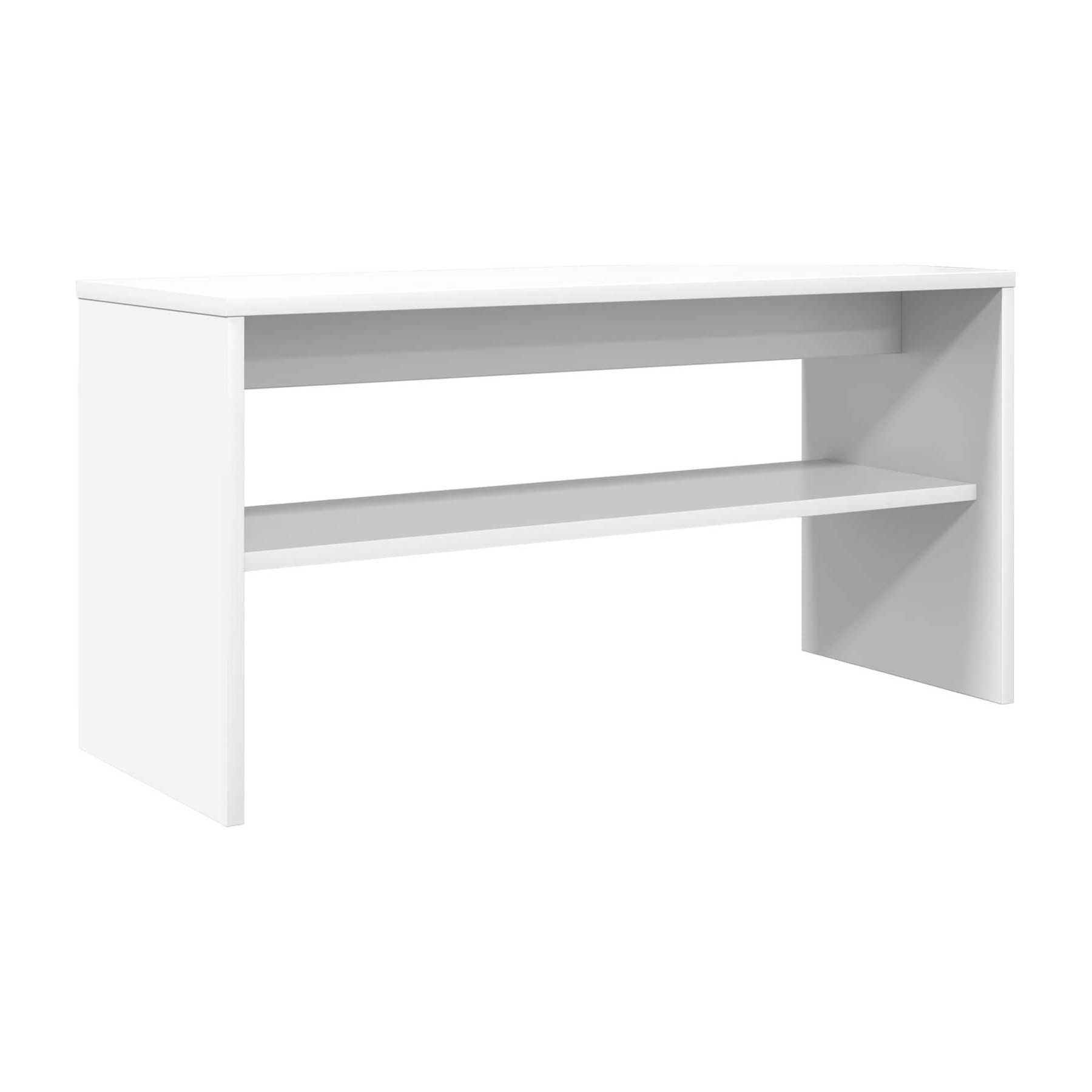 Meuble TV HELLOSHOP26 Meuble TV rectangulaire moderne rangemen