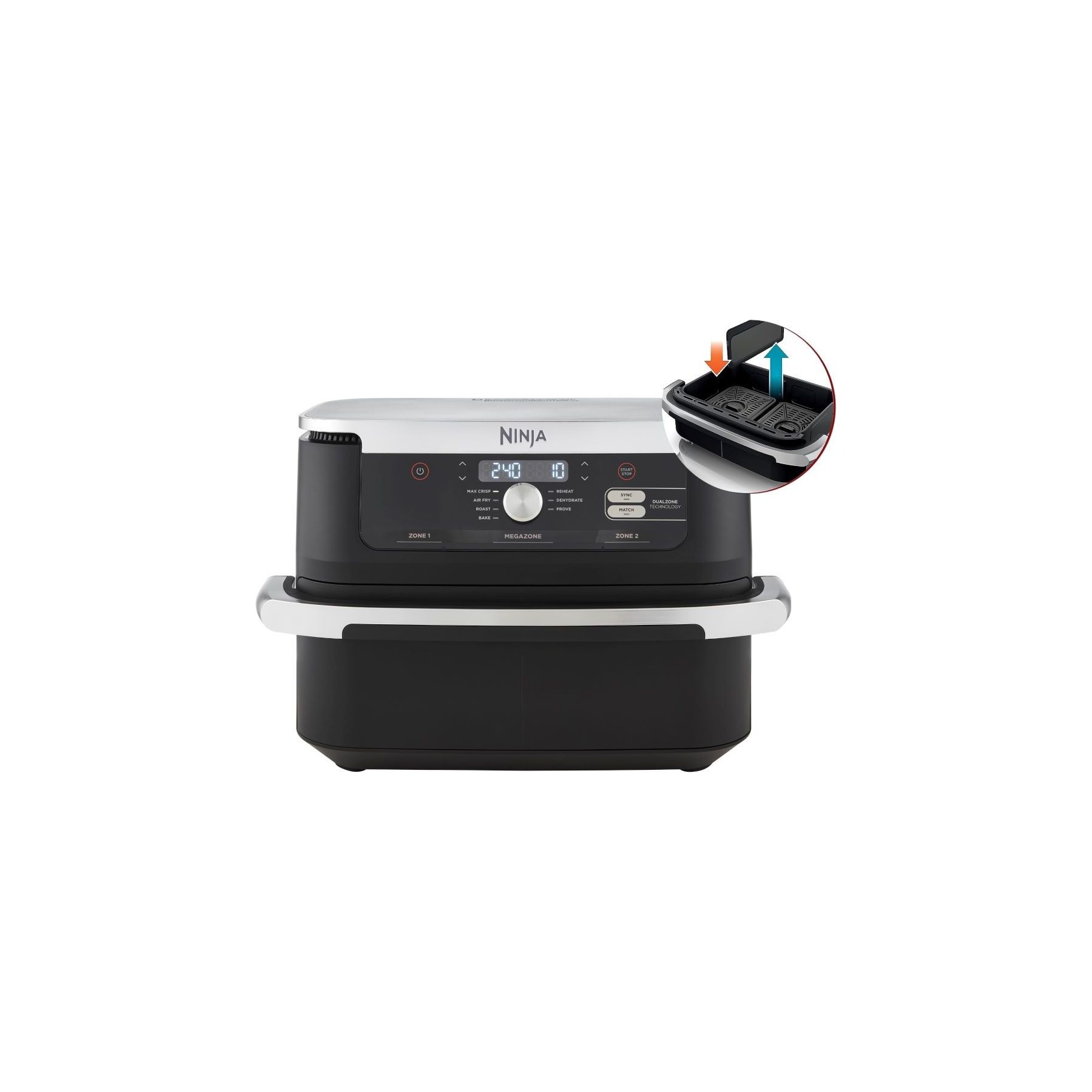 Friteuse sans huile NINJA Foodi Flex 10,4L AF500EU Reconditionné