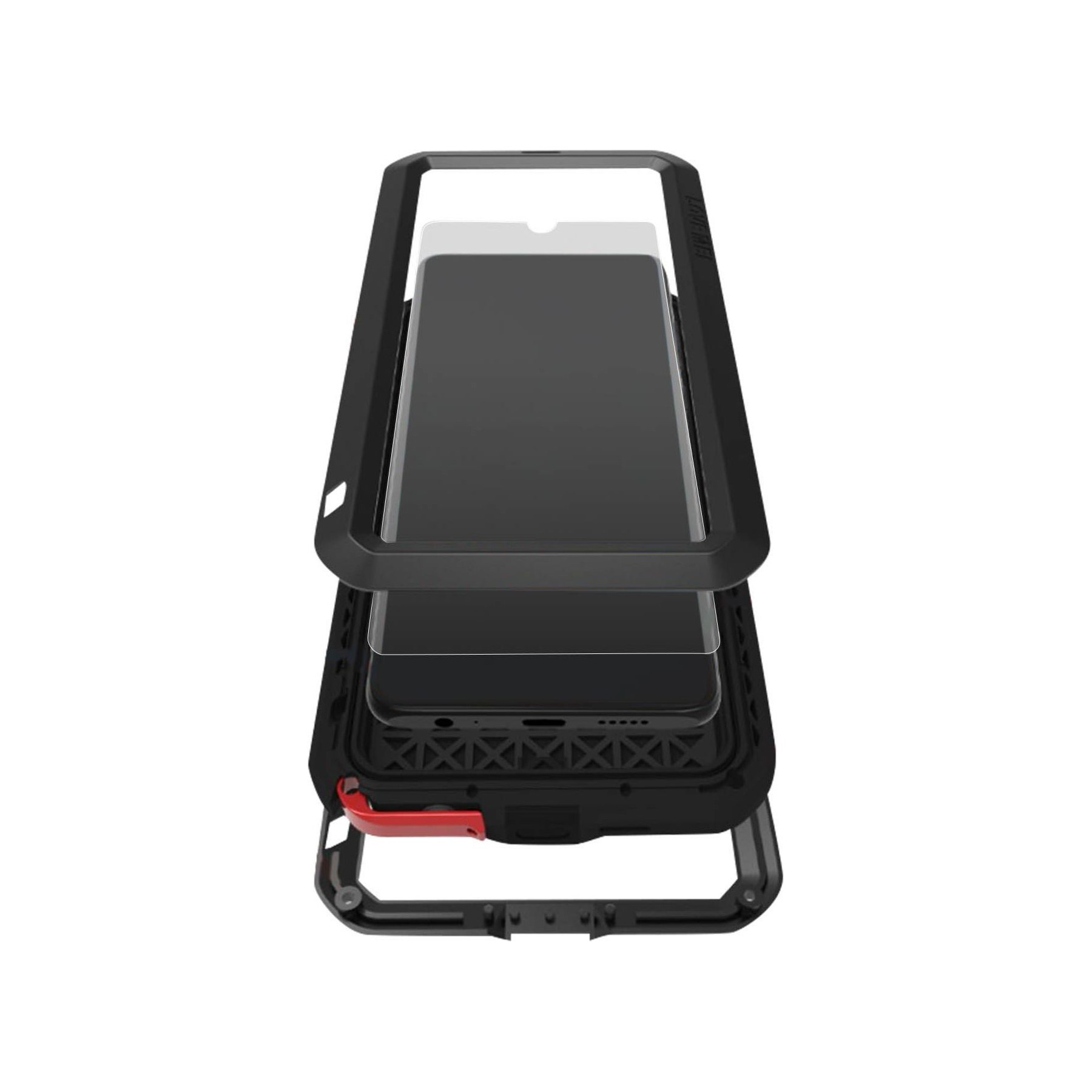 Coque LOVE MEI Coque Love Mei Huawei P30 Lite Noir