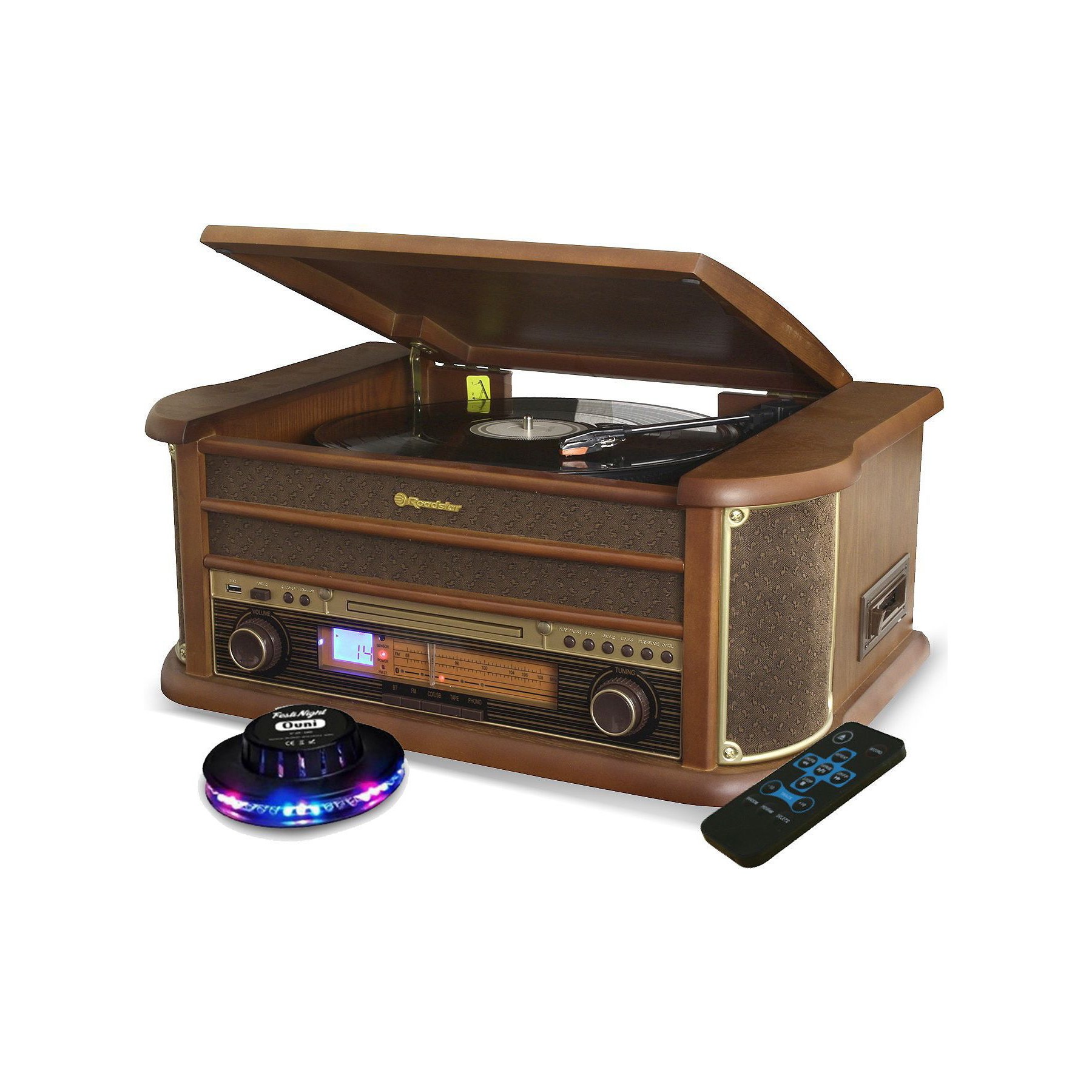 Platine vinyle NONAME Platine Vinyle Roadstar HIF-1993BT 33-45
