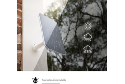 Caméra de surveillance EZVIZ Wifi HB8 2K+ cam+panneau Solaire