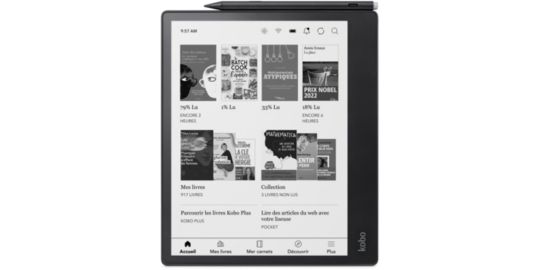 Liseuse eBook KOBO Pack Elipsa 2E + Stylus 2
