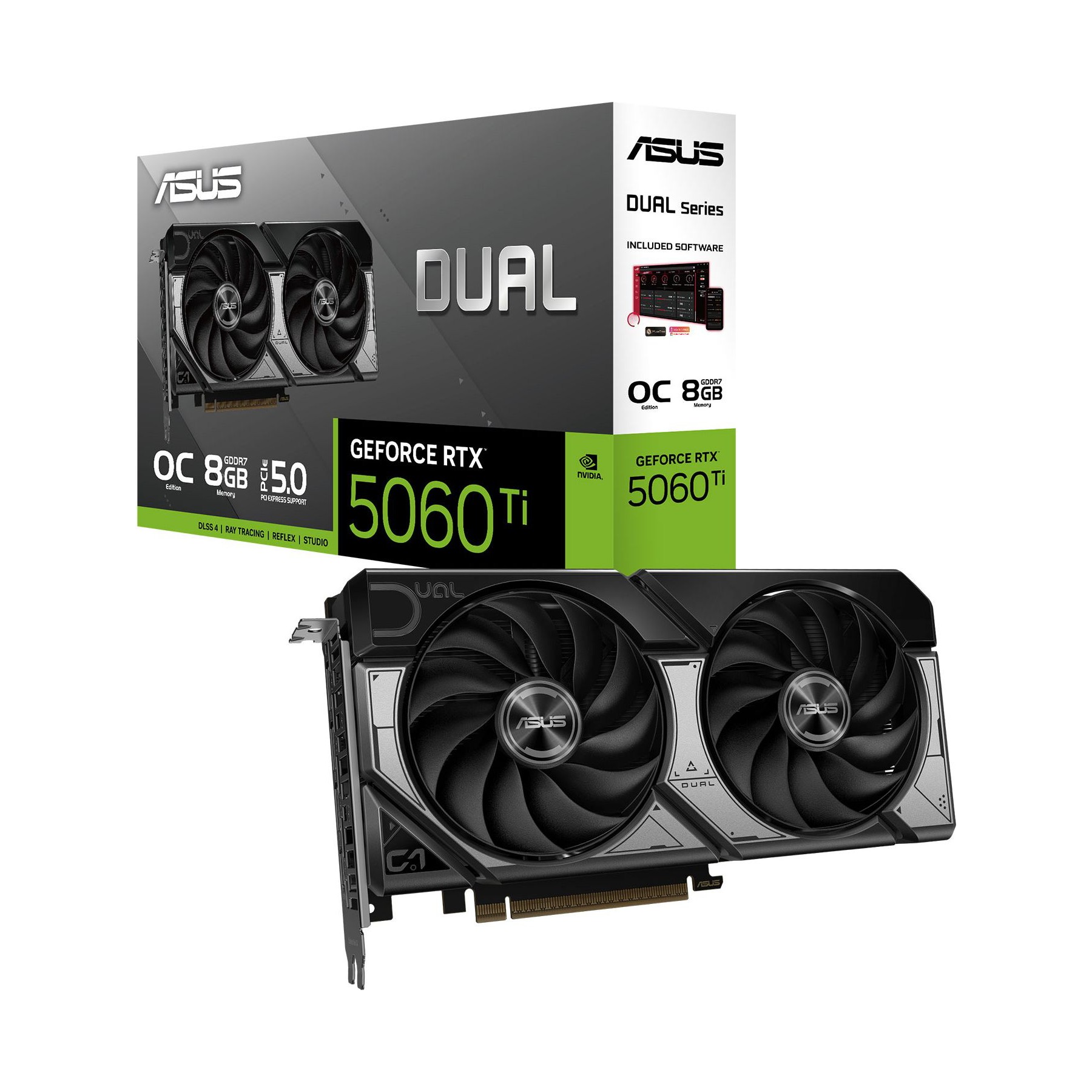 Carte graphique ASUS ASUS Dual GeForce RTX 5060 Ti OC Edition