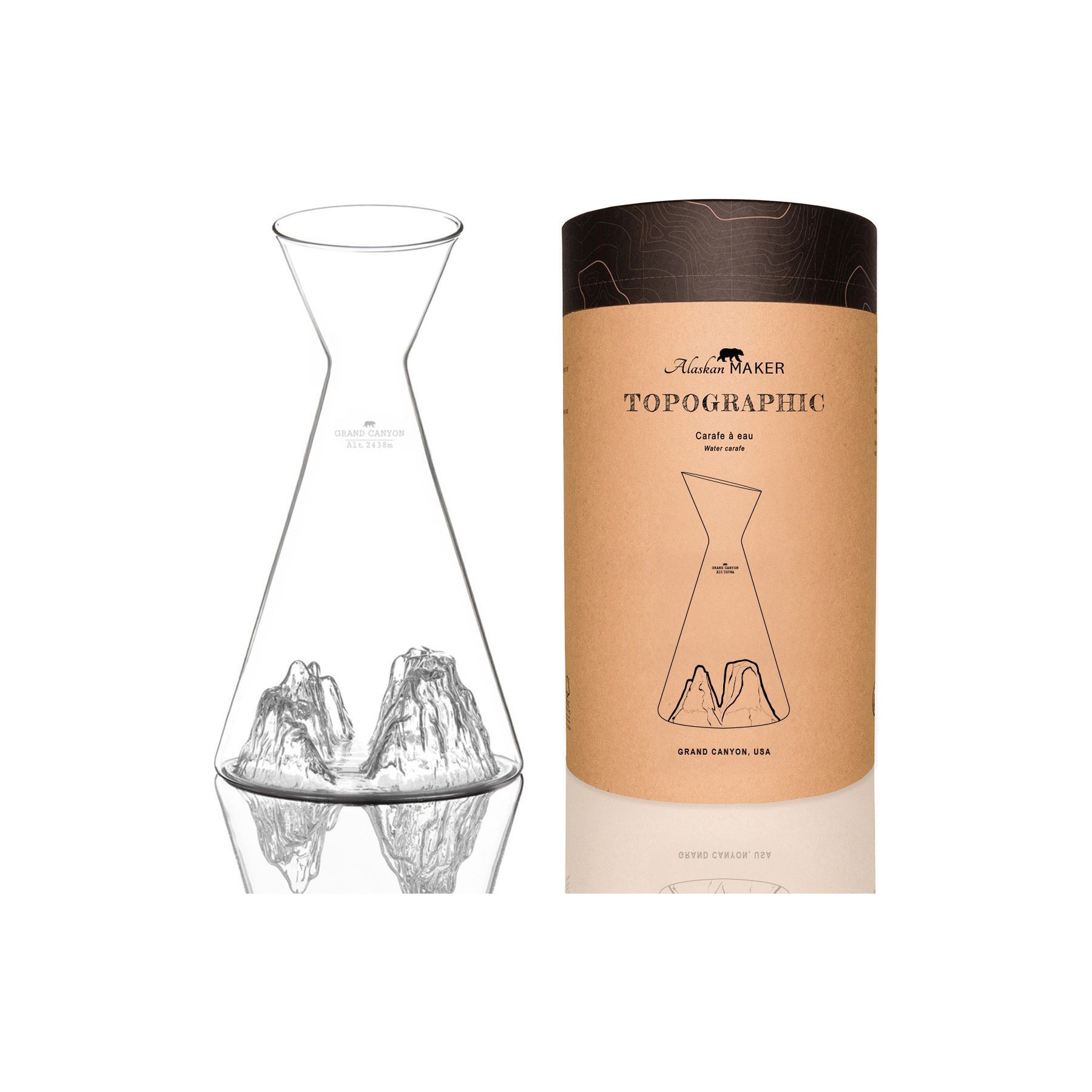 Carafe ALASKAN MAKER à eau  : Grand Canyon