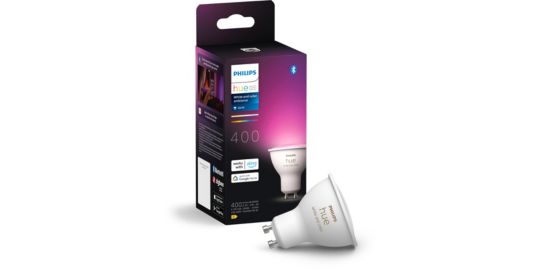 Ampoule LED connectée PHILIPS HUE GU10 White&Color Ambiance