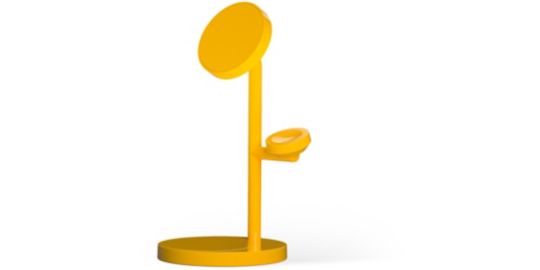 Chargeur CASYX 3 en 1 Charge rapide Qi2 jaune