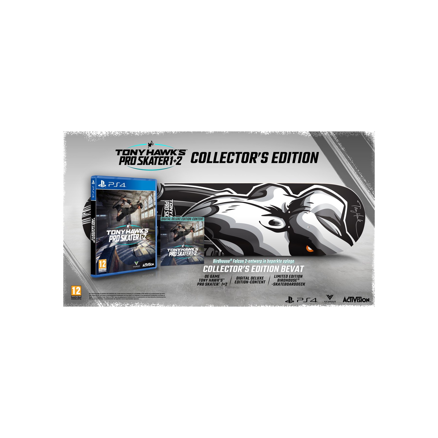 Jeu PS4 ACTIVISION Tony Hawk's Pro Skater 1+2 Collector
