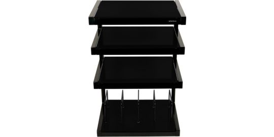 Meuble Hifi NORSTONE Esse vinyl - Noir