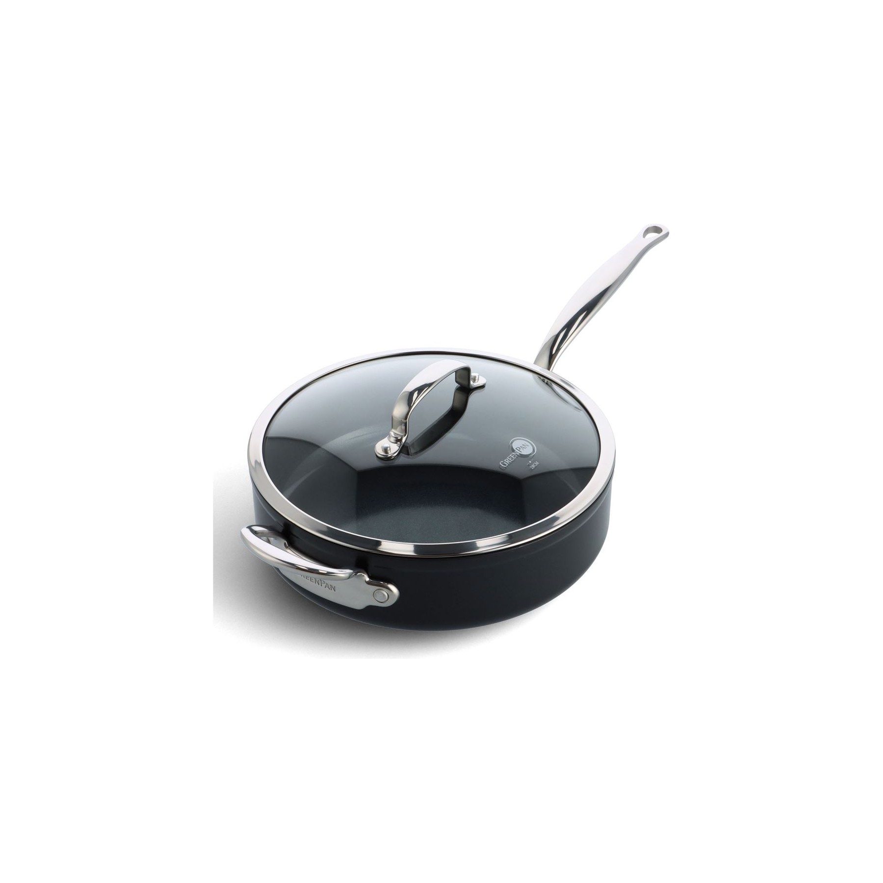 GREENPAN Sauteuse 28 cm aluminium forgé revêtemen