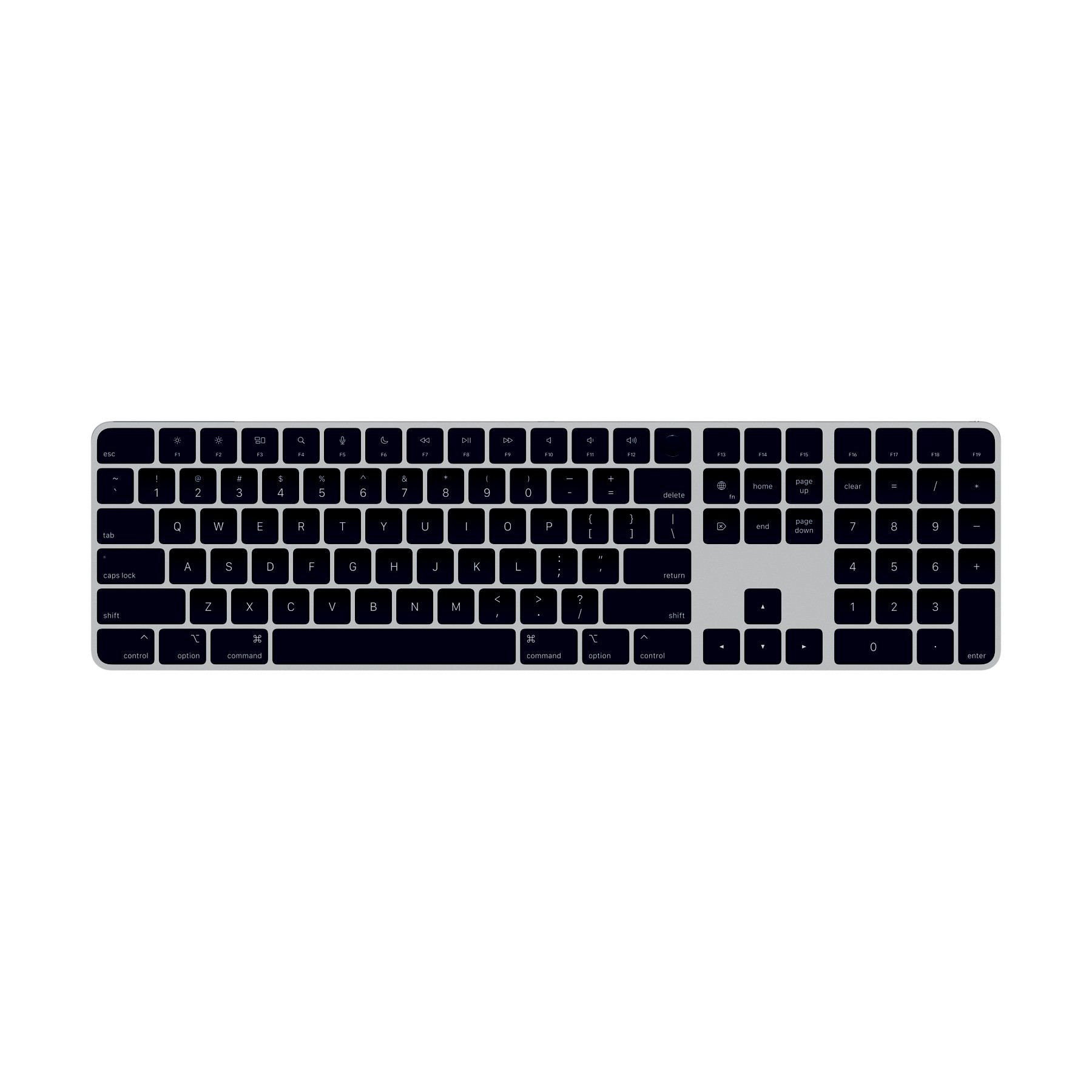 Clavier sans fil APPLE Magic Keyboard avec Touch ID Noir