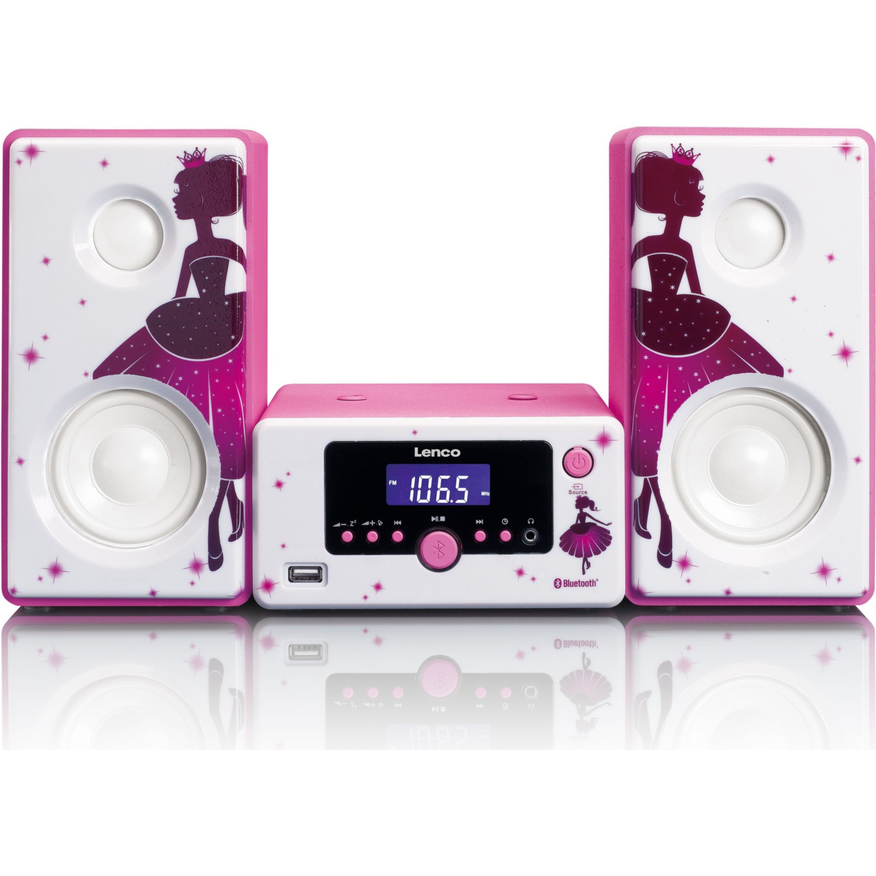 Radio FM LENCO MC-020 Princess