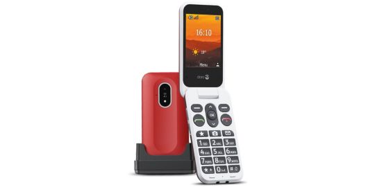 Téléphone portable DORO Leva L20 Rouge/Blanc