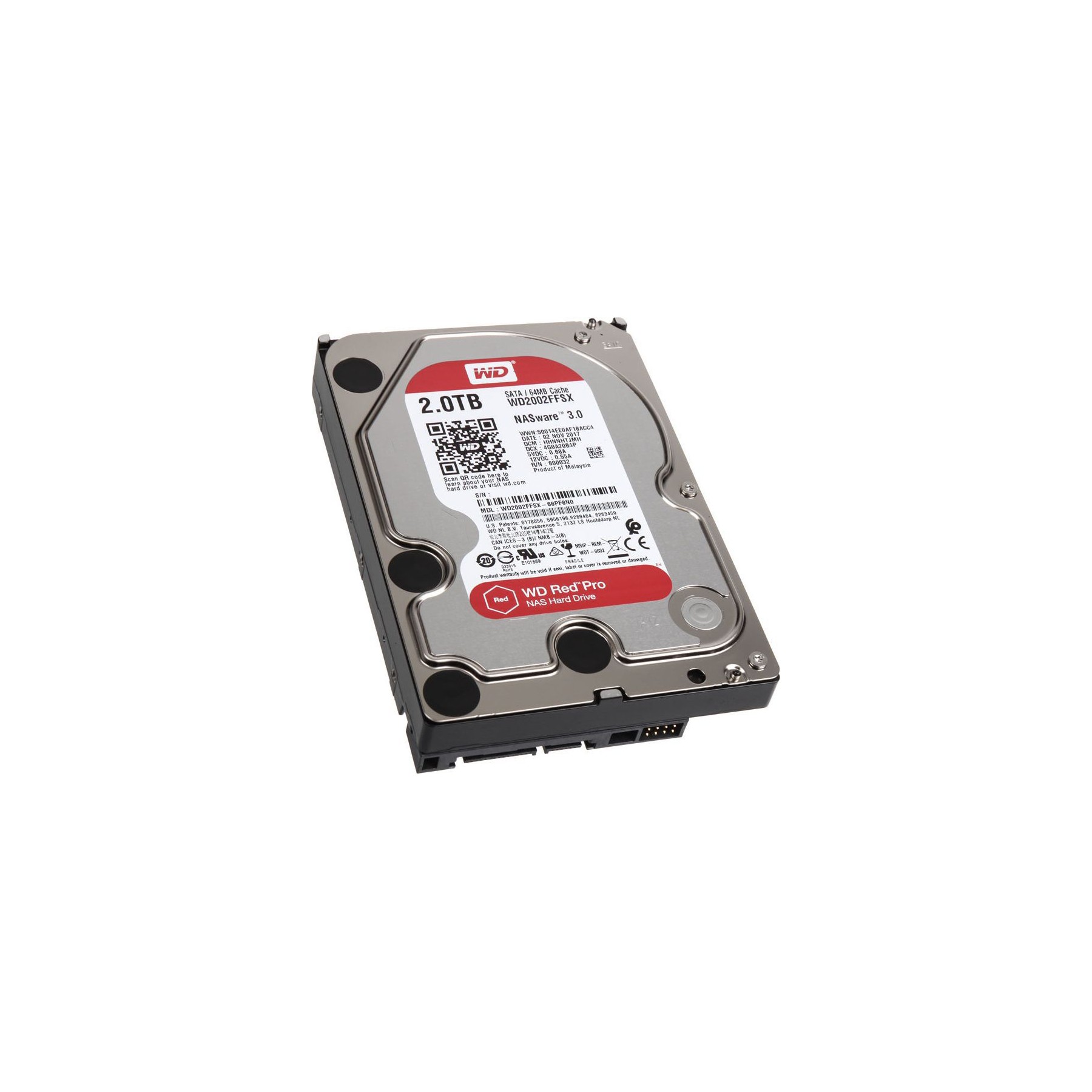 Disque dur interne WESTERN DIGITAL Disque Dur Western Digital Red Pro, SATA
