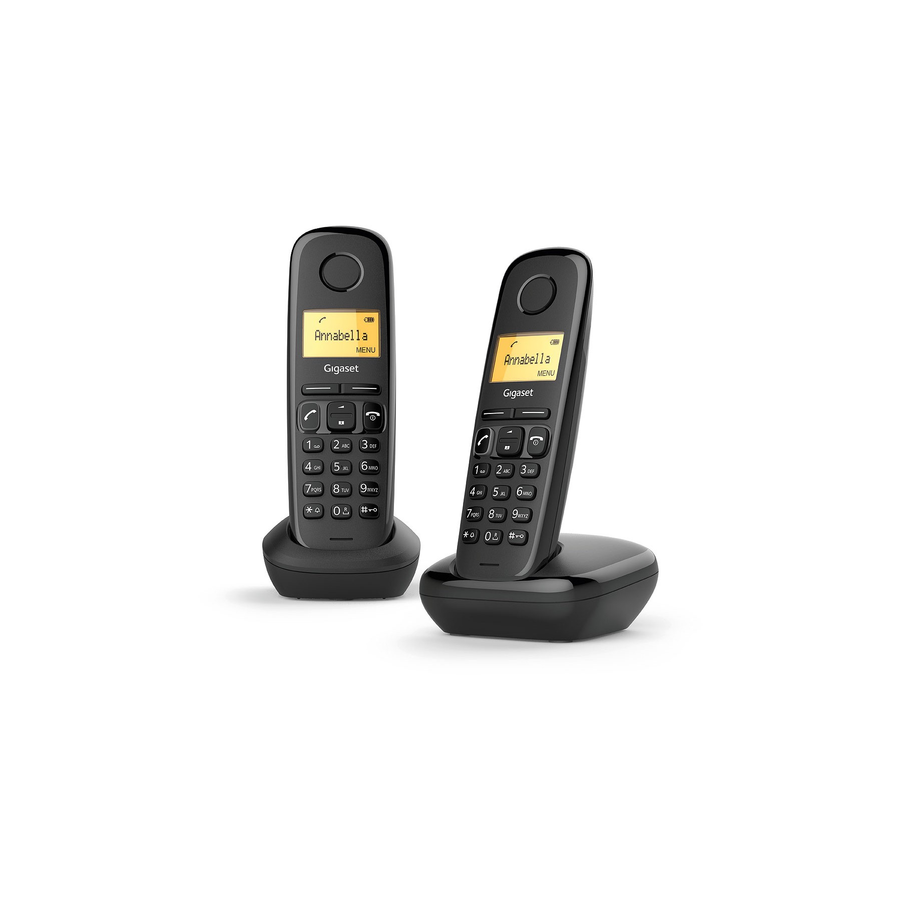 Téléphone sans fil GIGASET A170 DUO Noir
