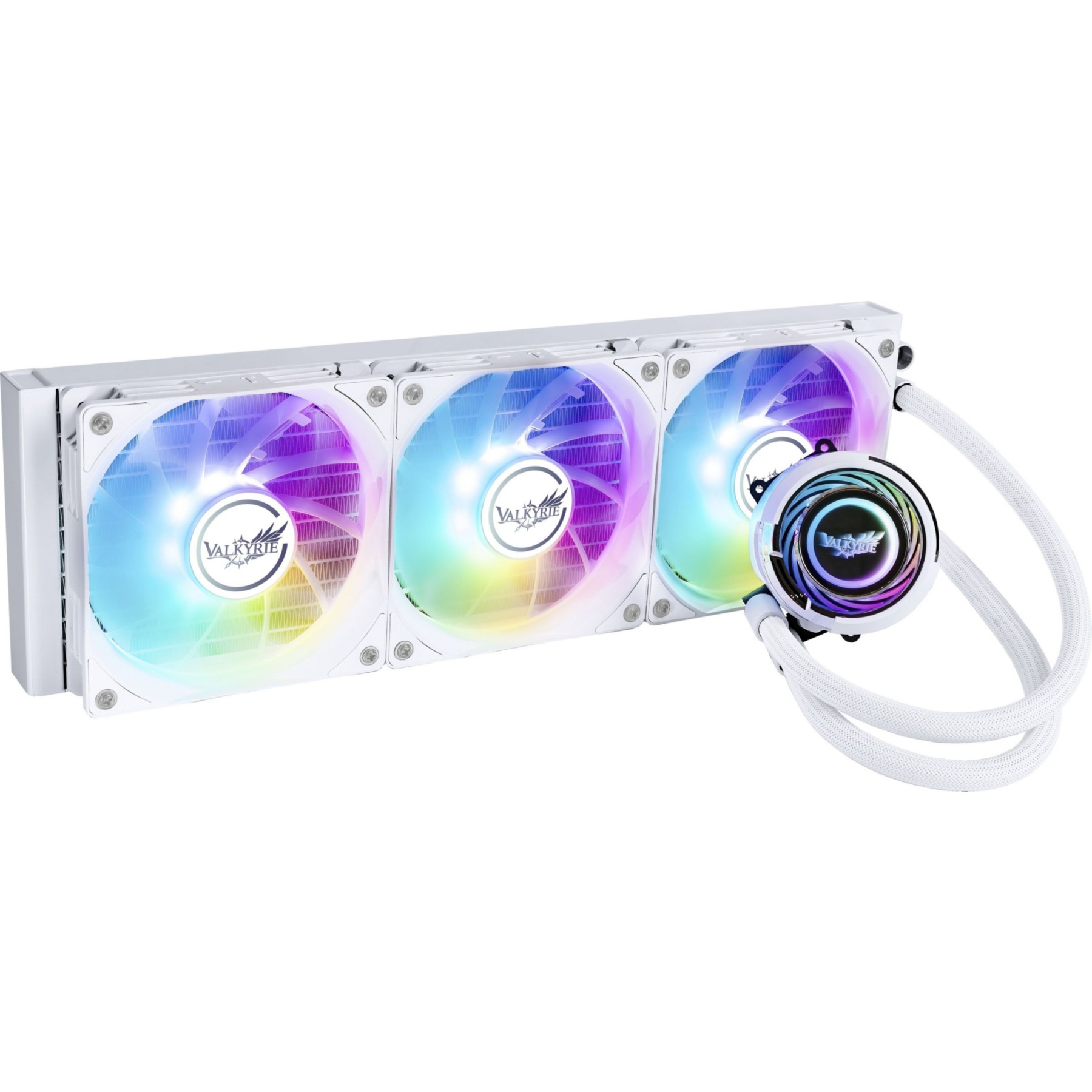 Kit de refroidissement VALK Jarn - 360 mm Blanc
