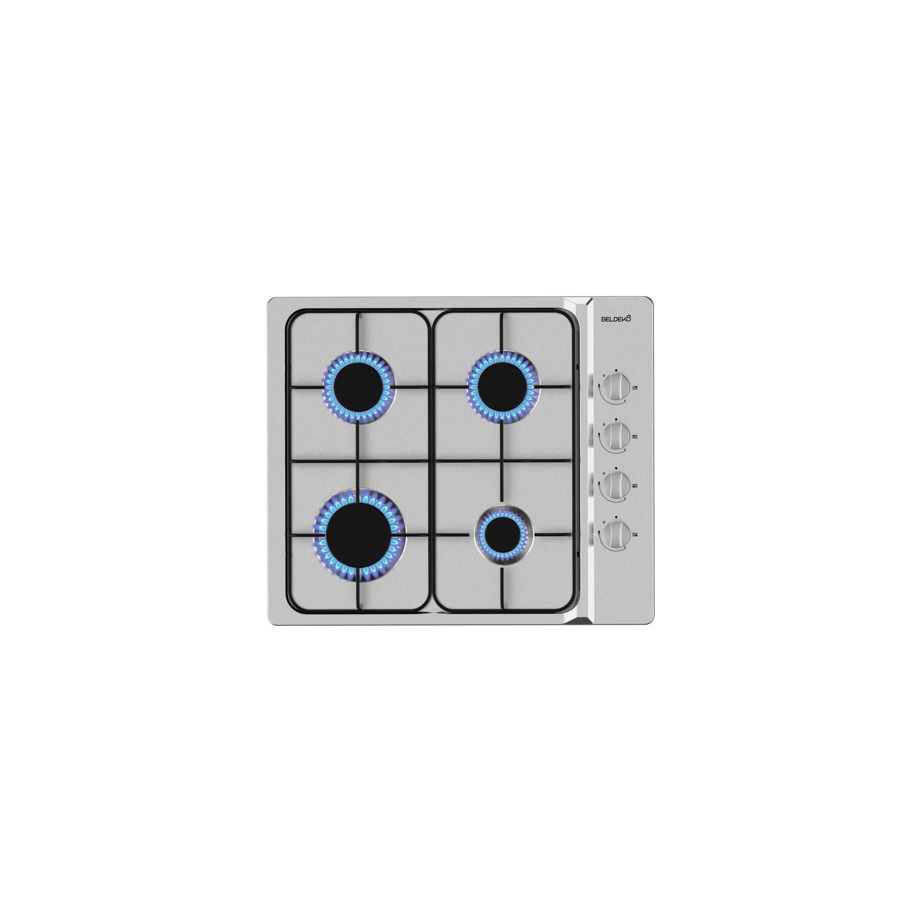 Plaque gaz BELDEKO BTG4Z-E01IX/B