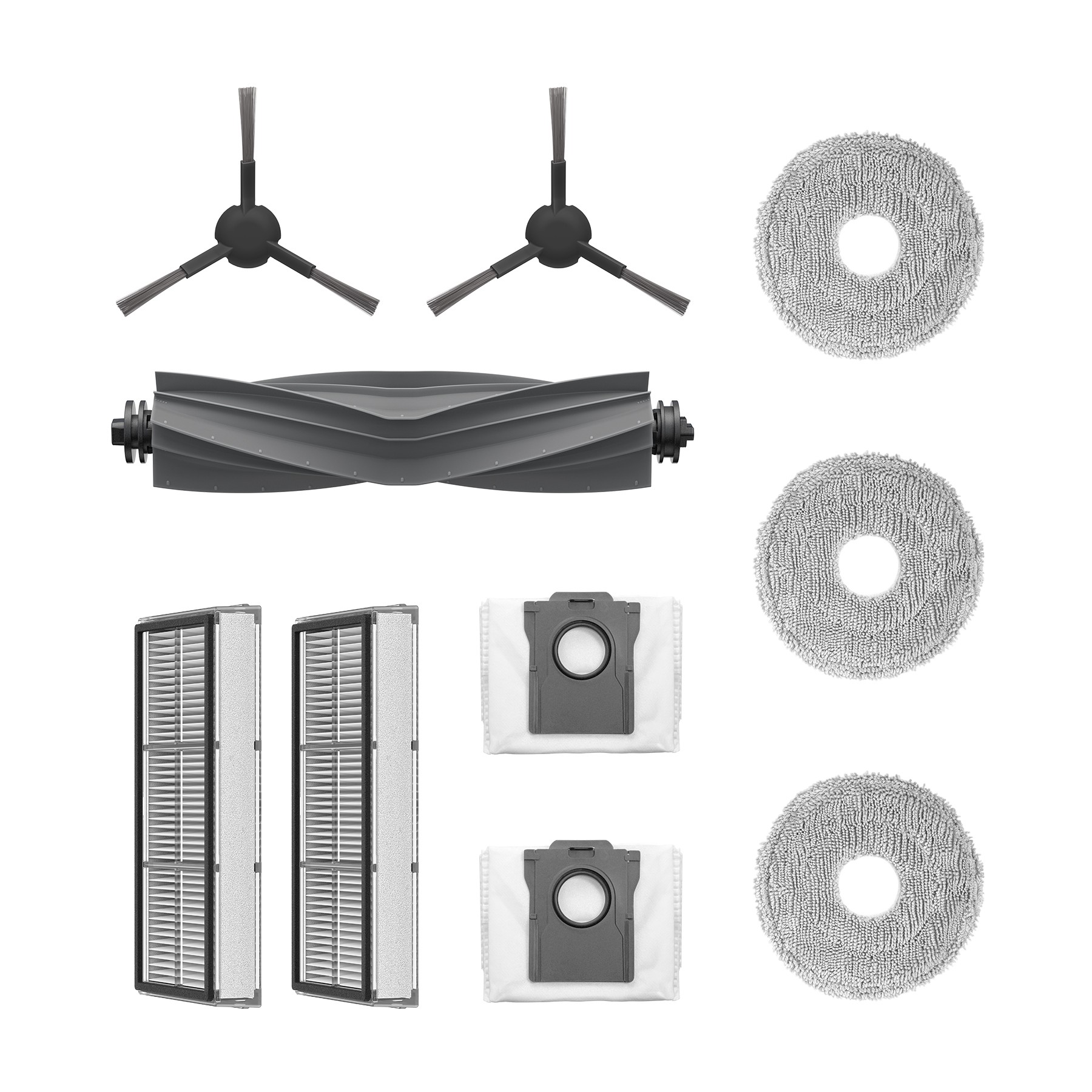 Embout pour aspirateur MOVA Entretien complet brosses filtres robot E30 Ultra