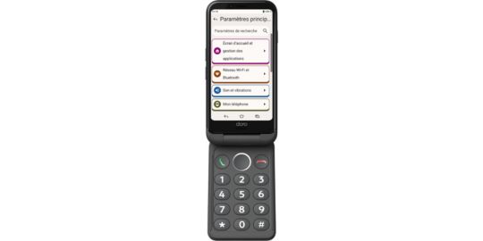 Smartphone DORO Aurora A20 4G + Station charge sans fil