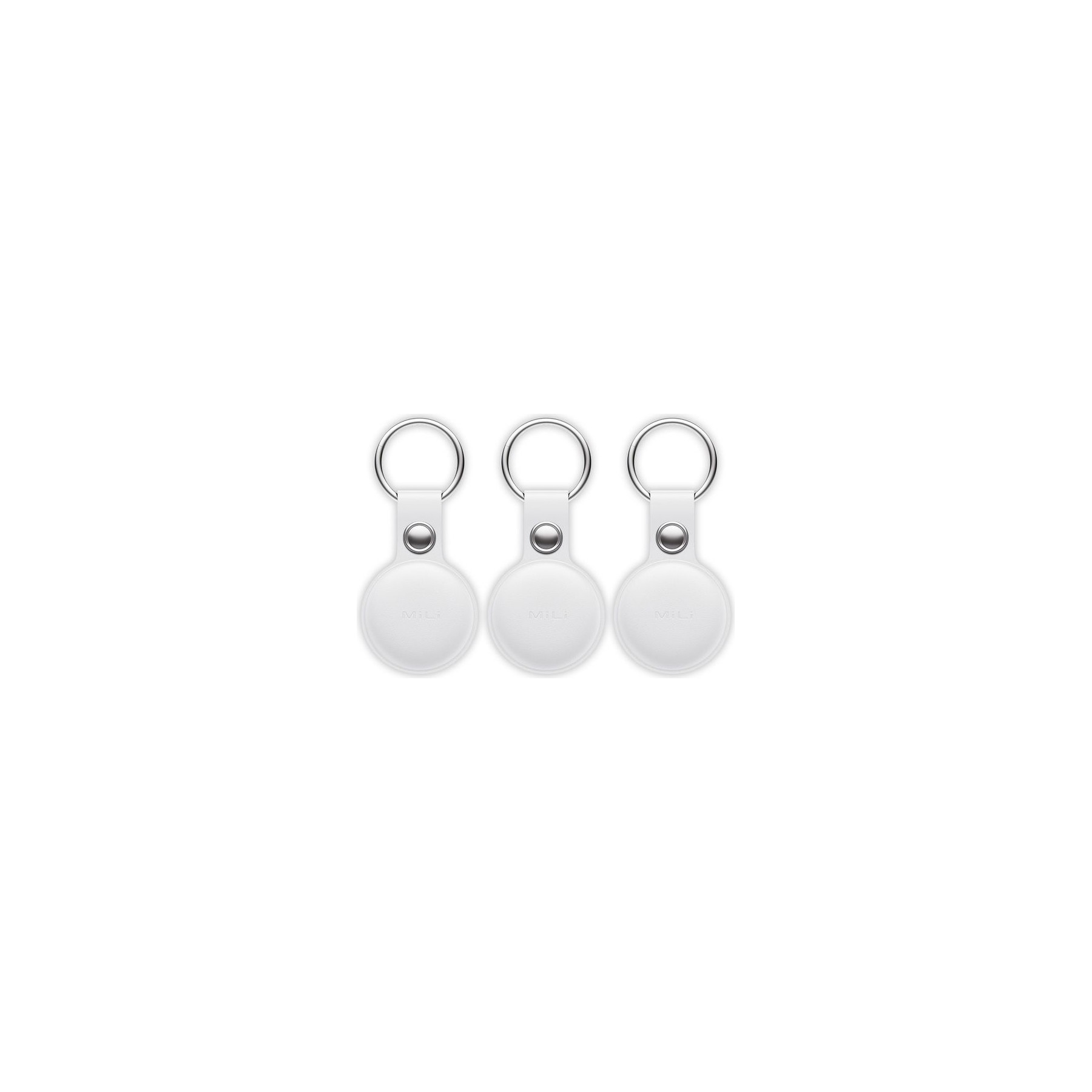 Tracker GPS MILI 3 porte-clés tracker Blanc