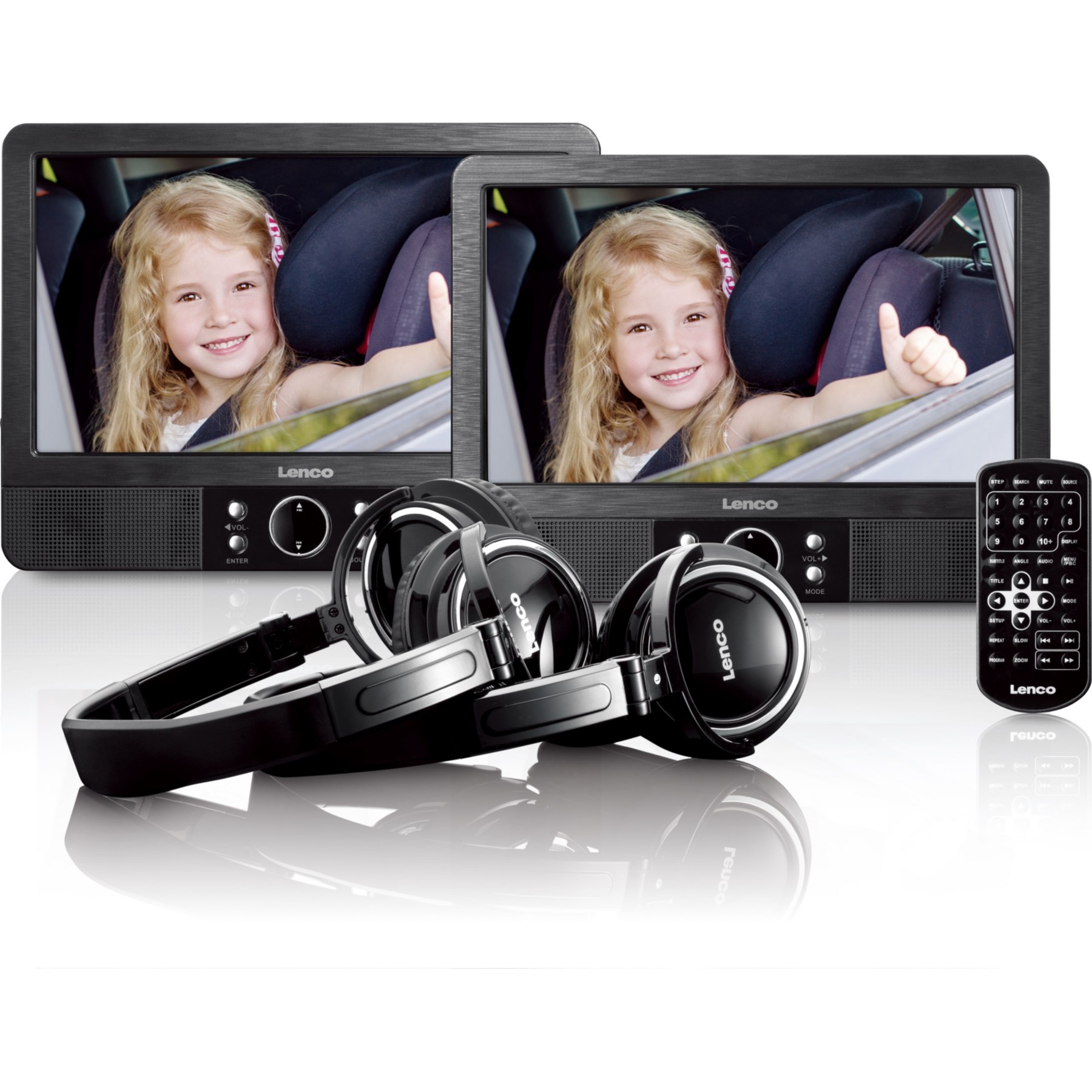 Lecteur DVD portable LENCO MES-415