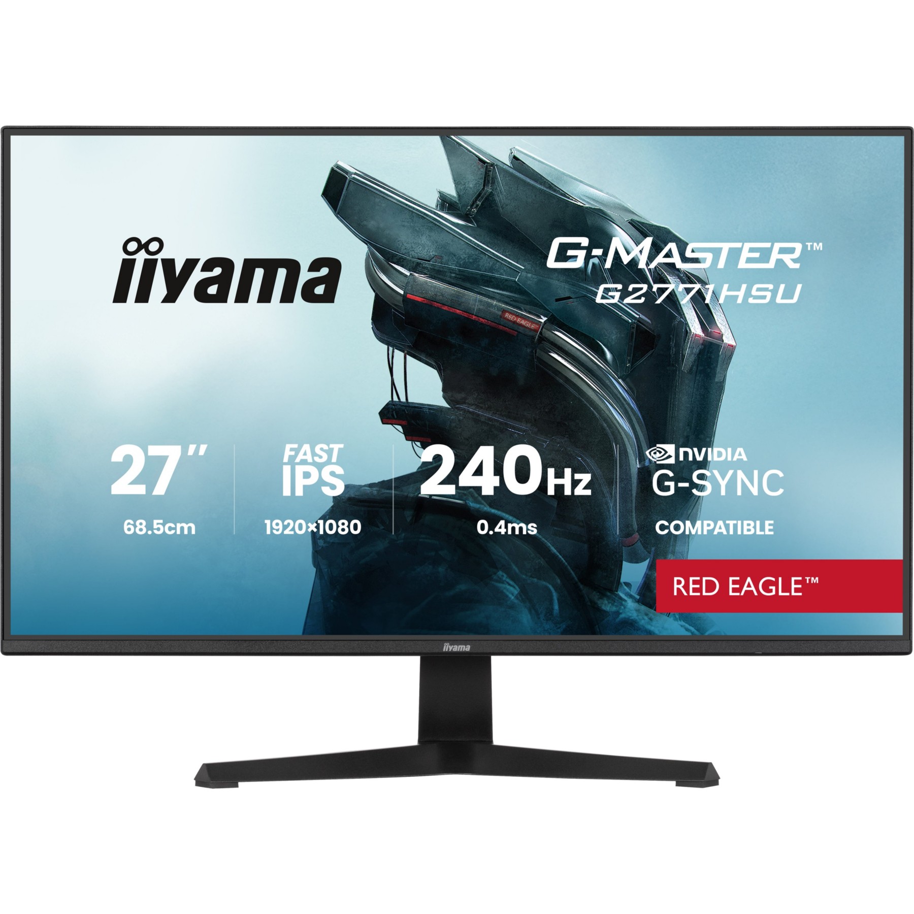 Ecran PC Gamer IIYAMA G-Master 27" Fast IPS Full HD 240 Hz HDR