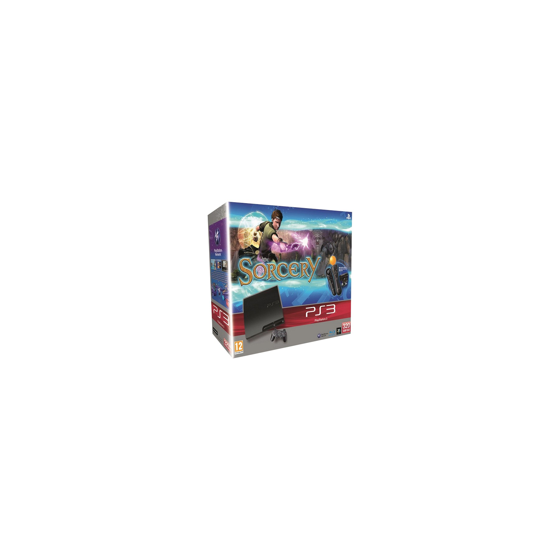 Console SONY 320Go pack decouv +Sorcery +manette move Reconditionné