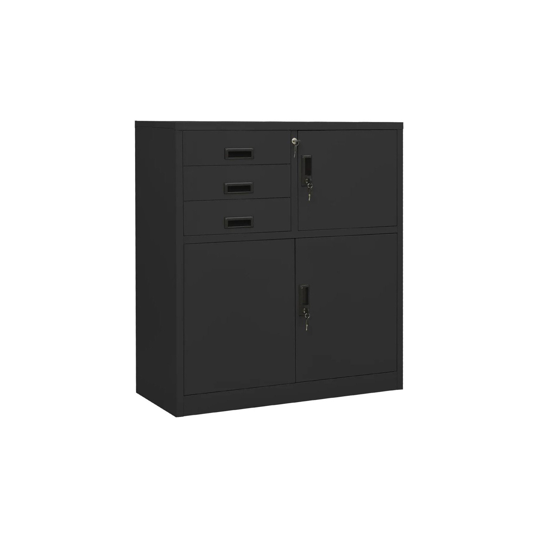 Armoire HELLOSHOP26 Armoire de bureau avec étagère réglable