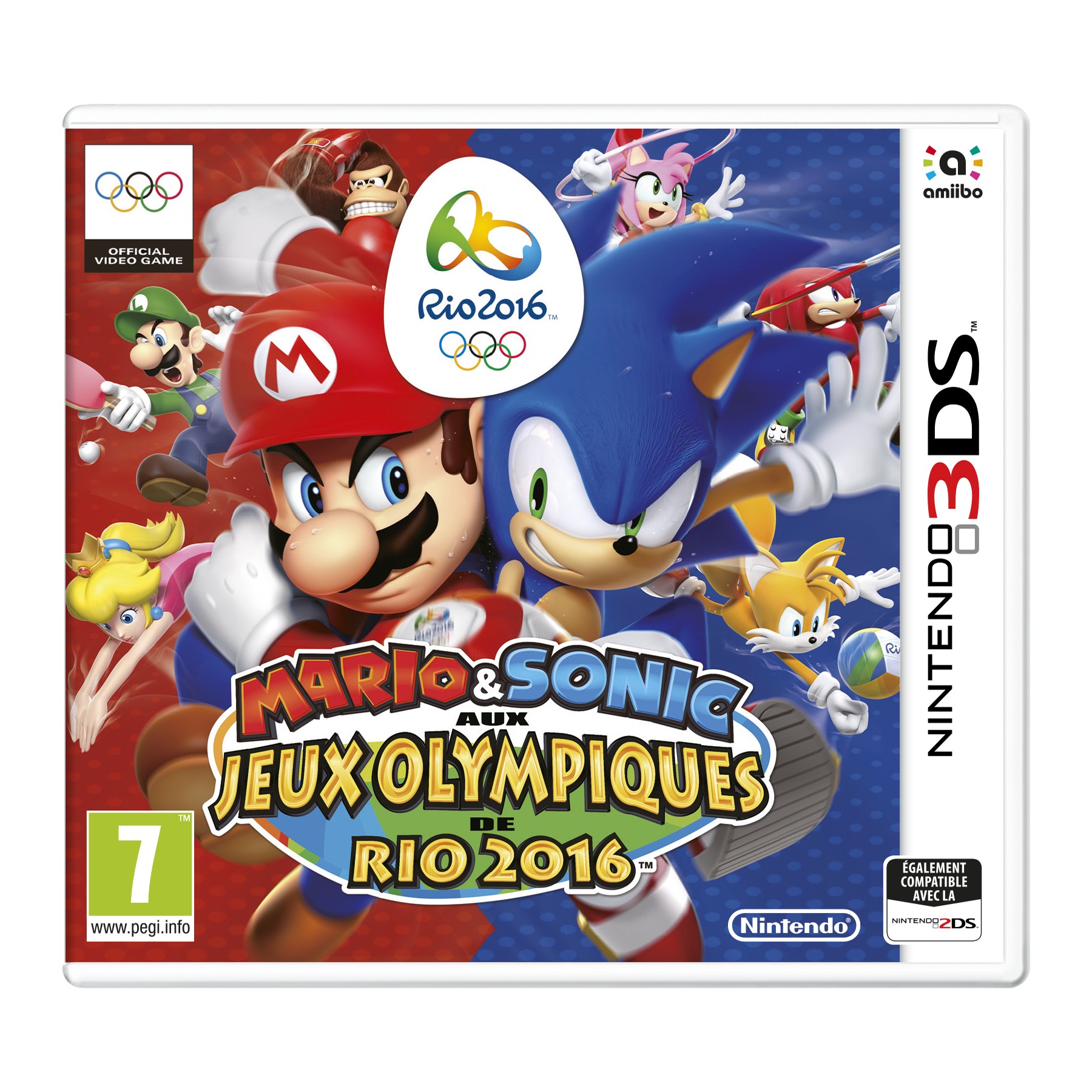 Jeu 3DS NINTENDO Mario & Sonic aux Jeux Olympiques de Rio