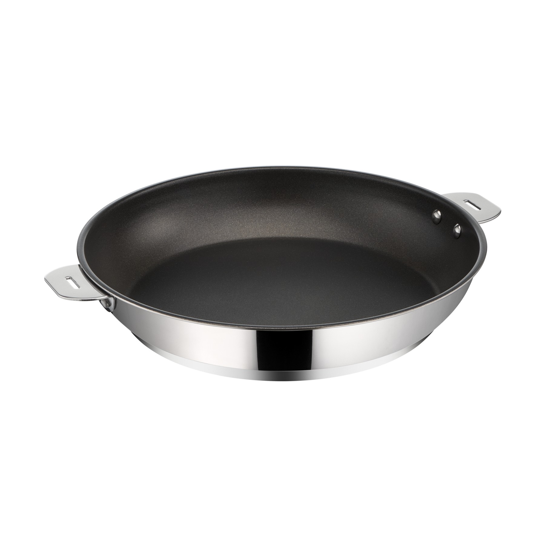 Poêle LAGOSTINA Salvaspazio+ Météorite inox revetu 28cm