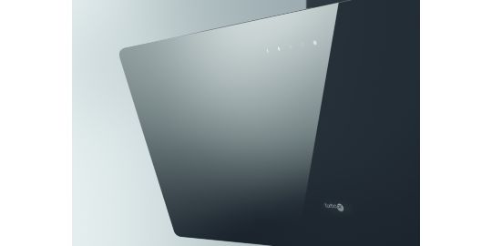 Hotte décorative murale inclinée TURBOAIR VIVACE BL/A/90