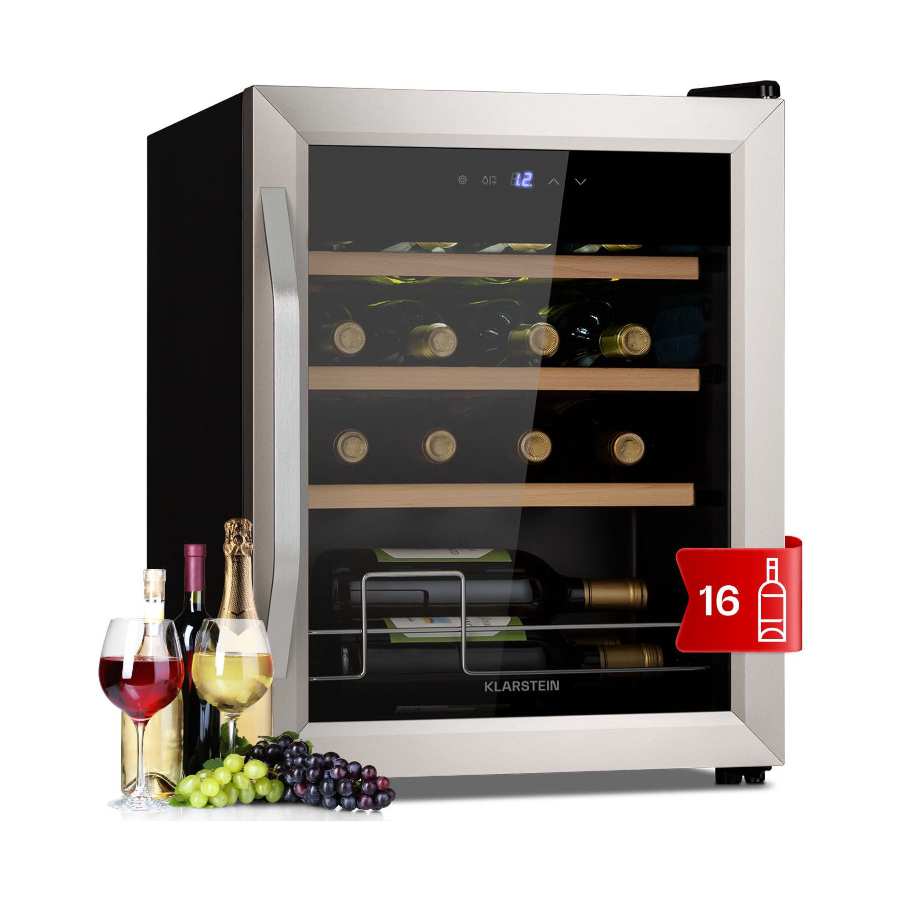 Cave à vin de service KLARSTEIN Vinamour 16 Uno 16 bouteilles 42L
