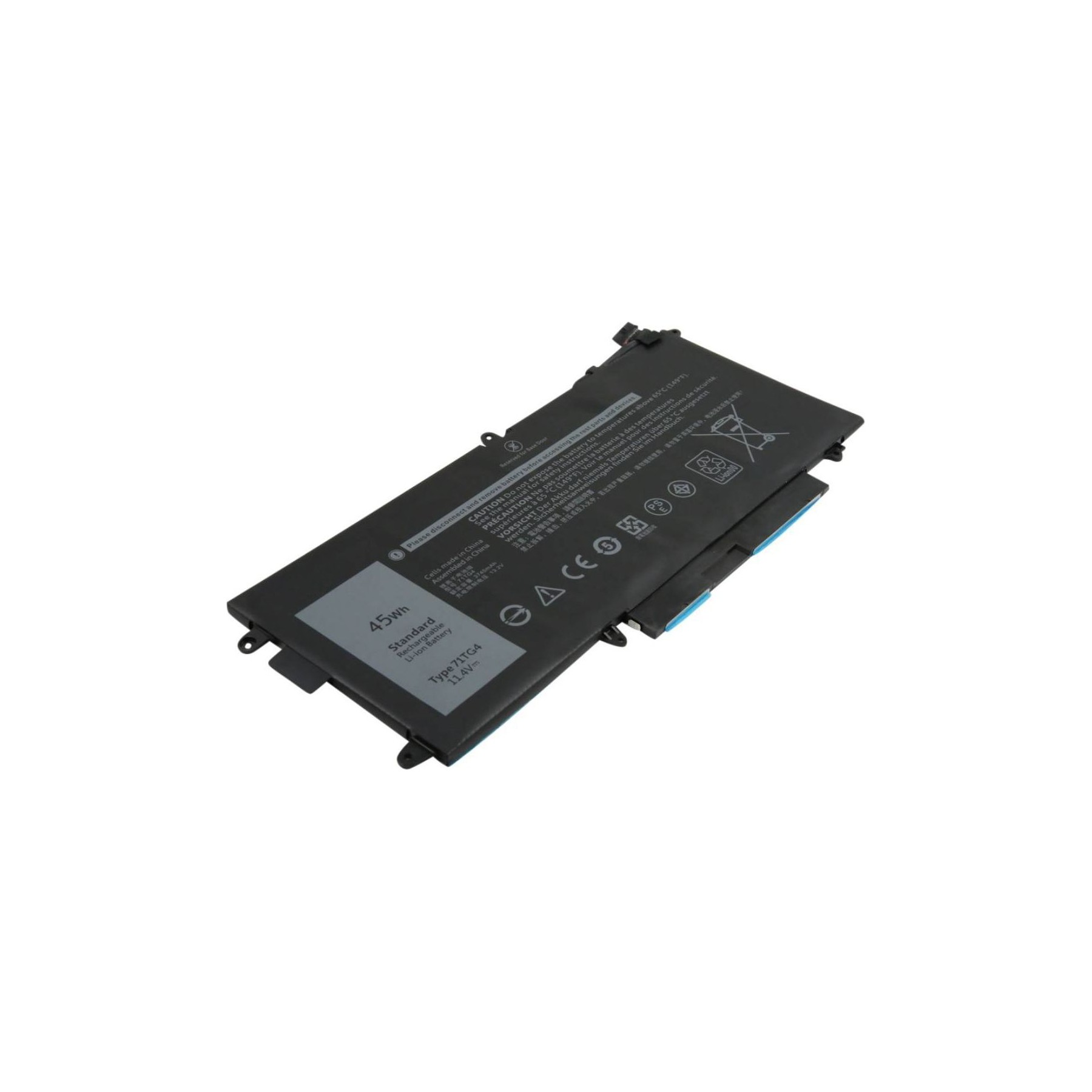 Pièce détachée AVIZAR Dell Latitude 5289 11,4V 3950mAh Li-ion